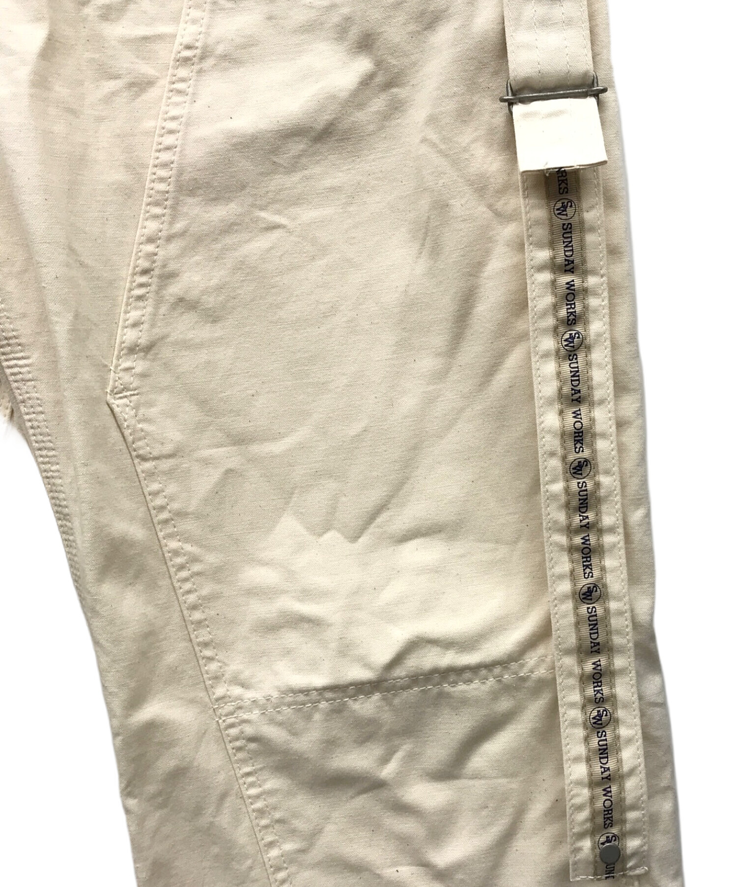 中古・古着通販】SUNDAY WORKS (サンデーワークス) ダブルニーデザイン