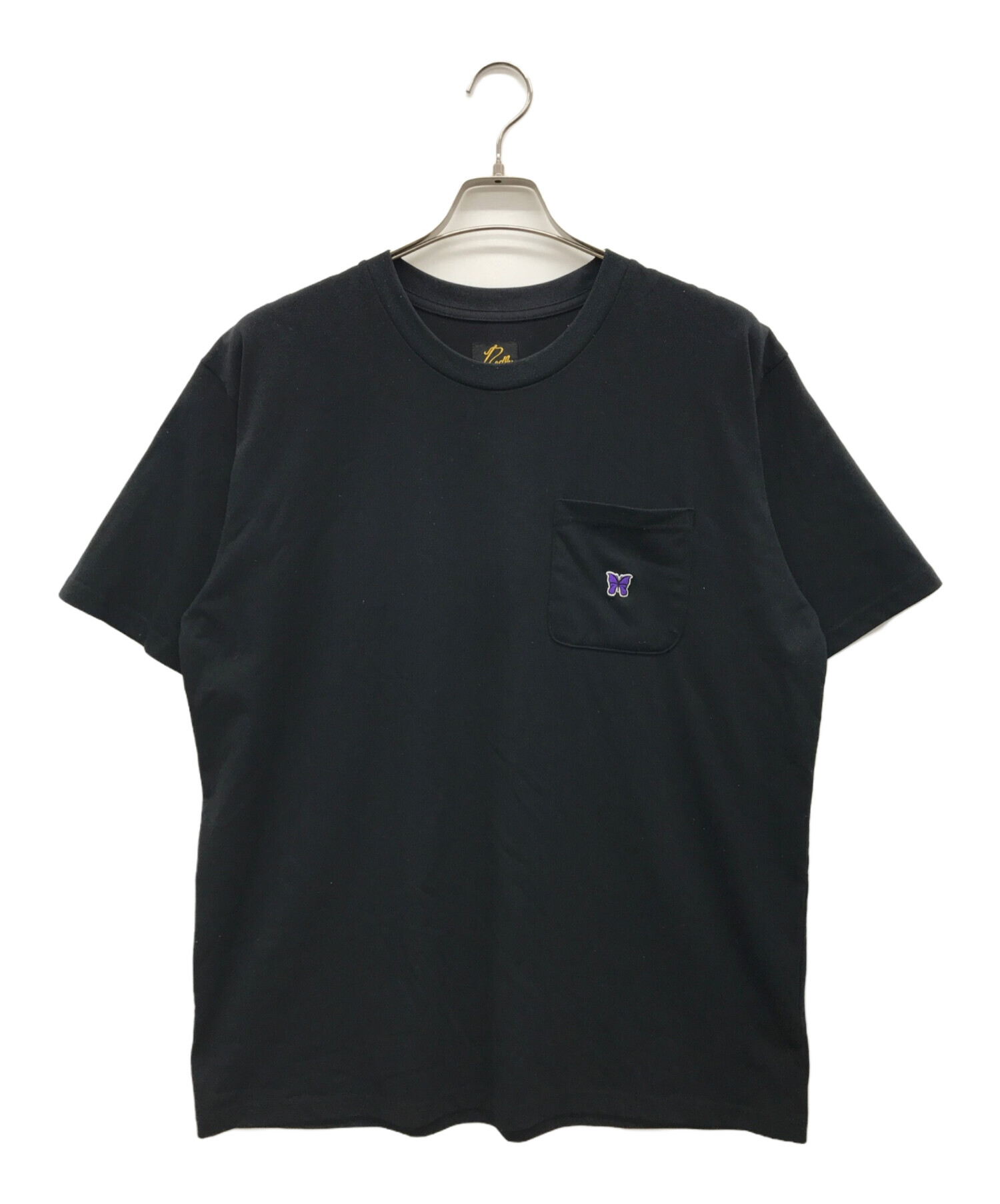 クルーネックシャツ M ネイビー グレー ニードルズ needles 9 【公式通販】