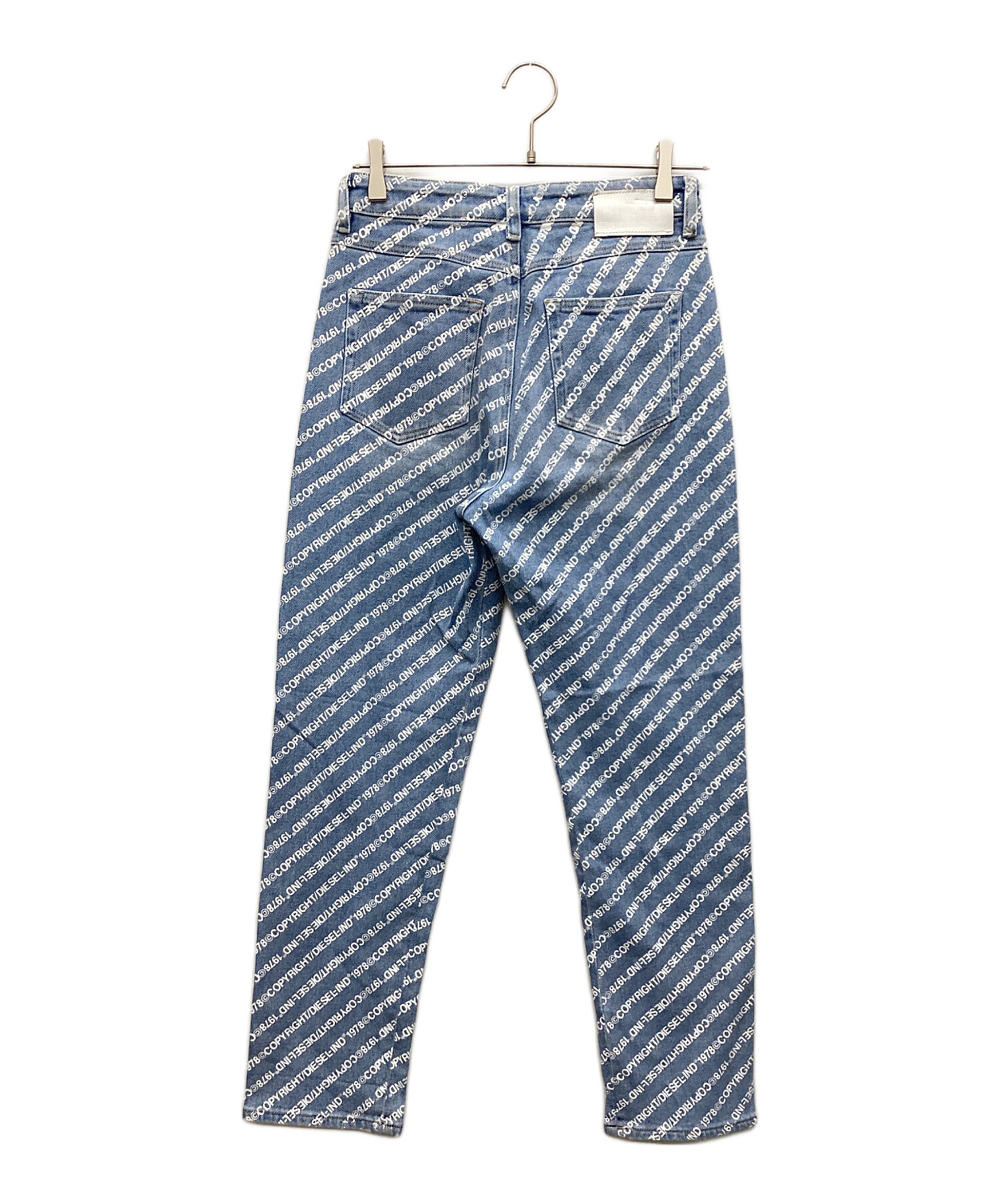 中古・古着通販】DIESEL (ディーゼル) コピーライトデニムパンツ