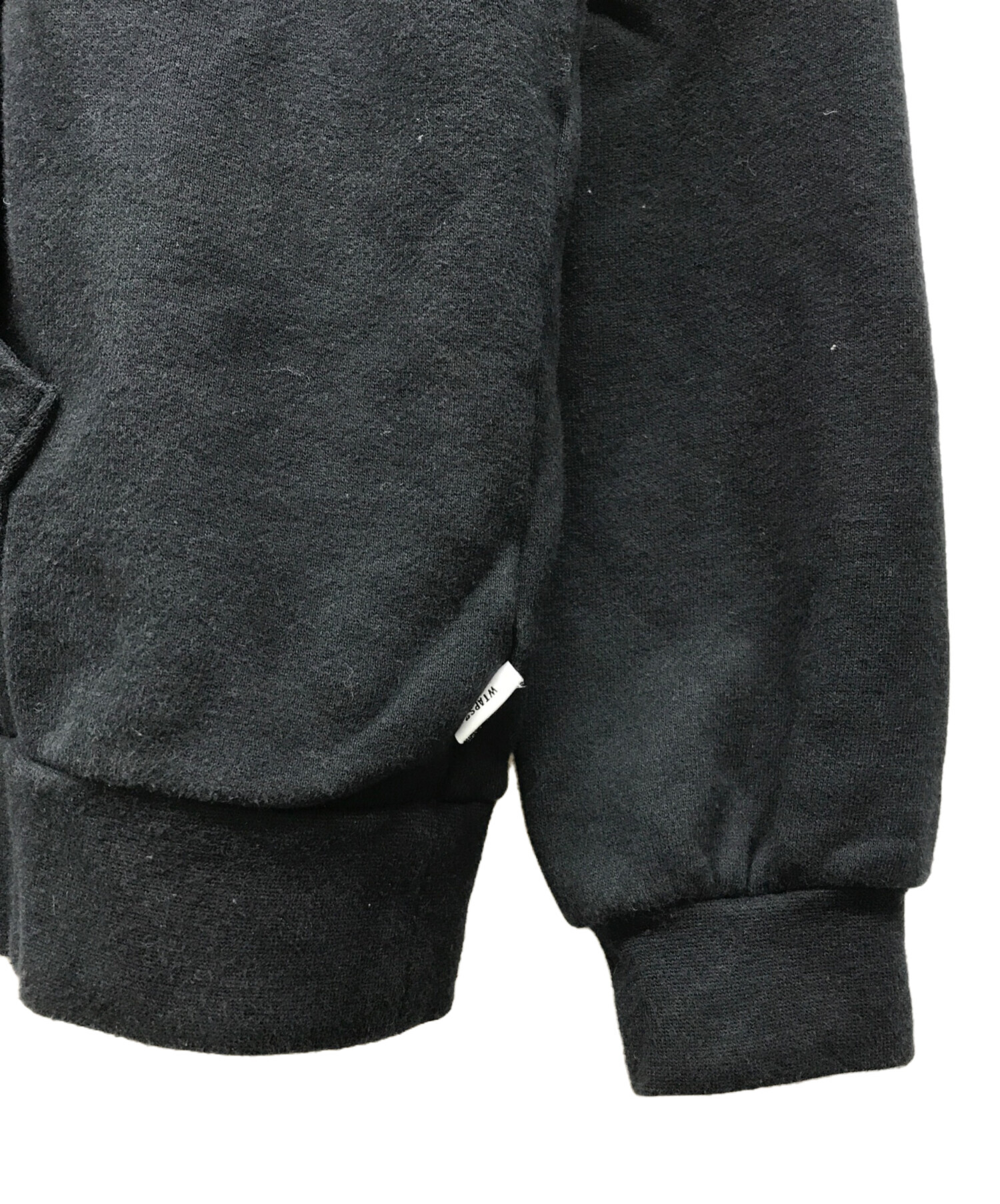 中古・古着通販】WTAPS (ダブルタップス) プリントパーカー ブラック 