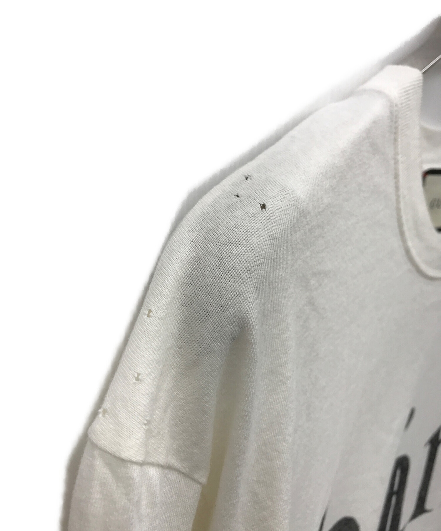 中古・古着通販】GUCCI (グッチ) think thankプリントカットソー