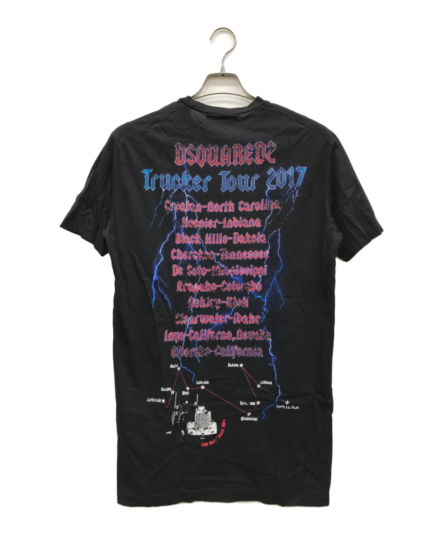 販売ページ DSQUARED2 ディースクエアード 2017 プリントTシャツ 
