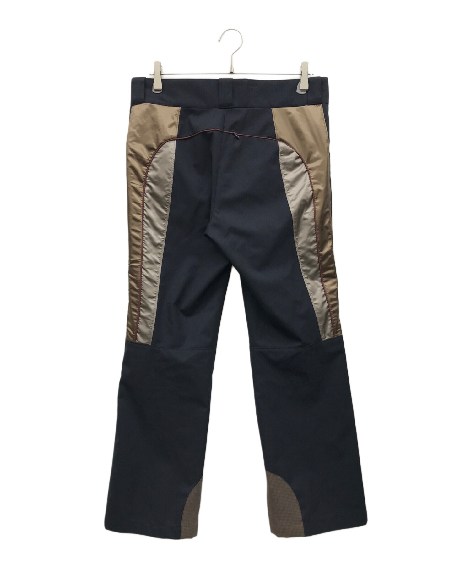 中古・古着通販】KOLOR (カラー) 切替スラックス ネイビー サイズ:2 