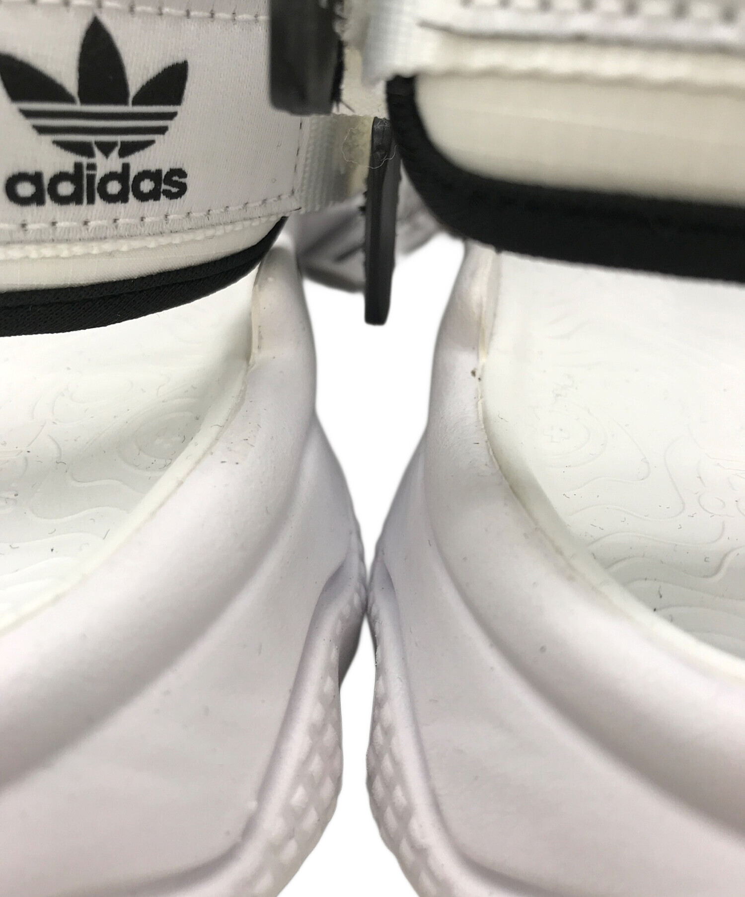 中古・古着通販】adidas (アディダス) ストラップサンダル ホワイト