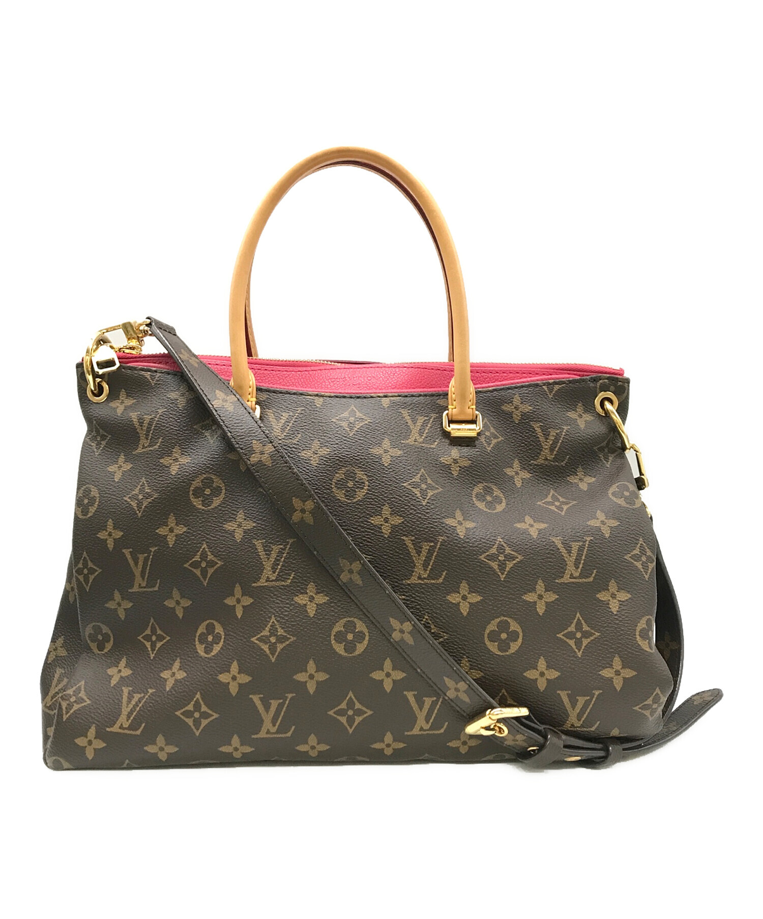 【トレファク足立扇店】2WAYﾊﾞｯｸﾞ LOUIS VUITTON ﾓﾉｸﾞﾗﾑ ﾊﾟﾗｽ M44042 程度B 中古・古着通販】LOUIS VUITTON (ルイ ヴィトン) 2WAYバッグ