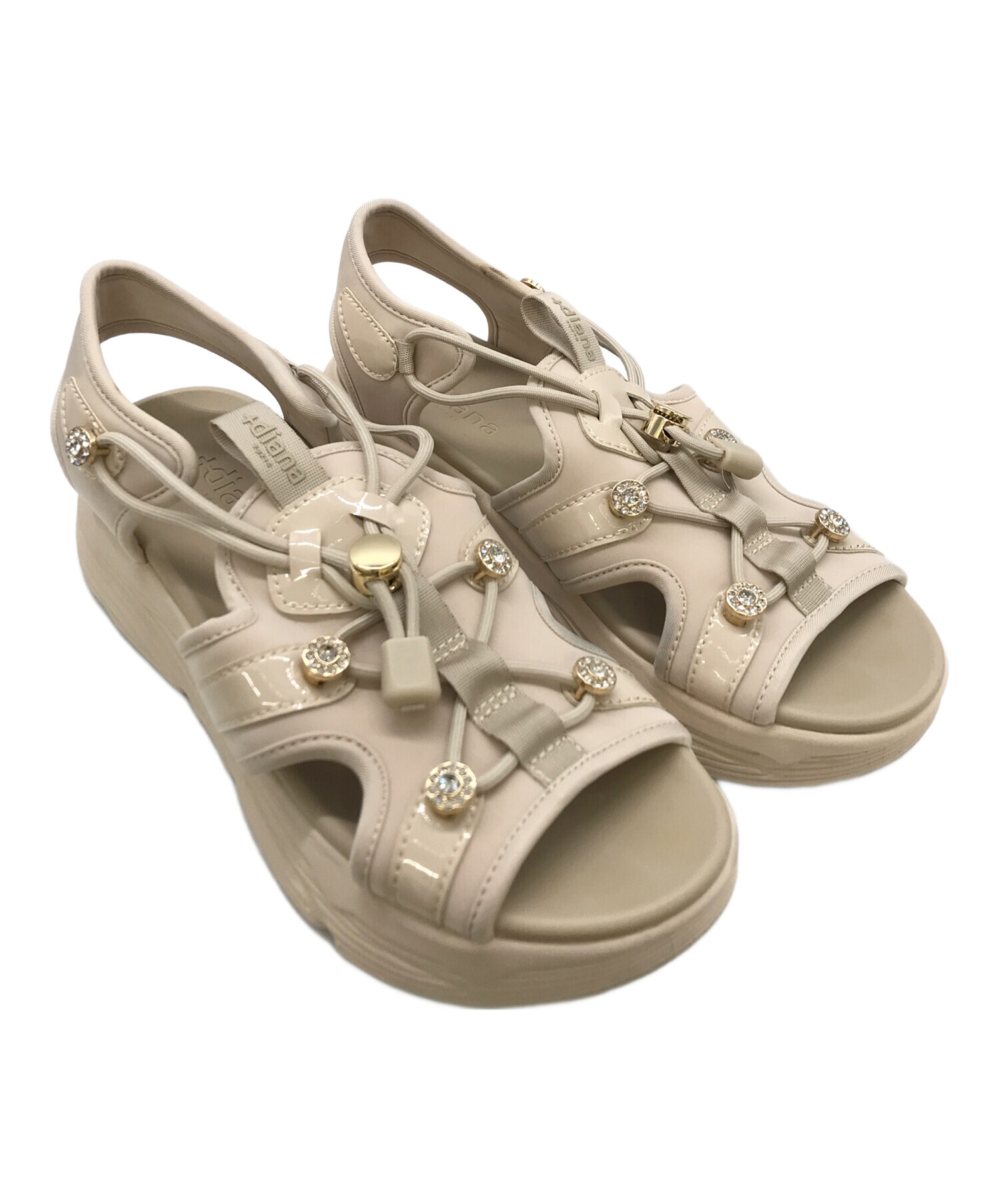 【美品】+diana プラスダイアナ　ストリングスサンダル 23cm diana サンダル ストリングサンダル レディース : ZOZOTOWN Yahoo!店