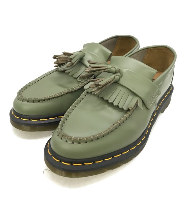 ドクターマーチン　タッセルローファー　オリーブ　UK6 中古・古着通販】Dr.Martens (ドクターマーチン) タッセルローファー