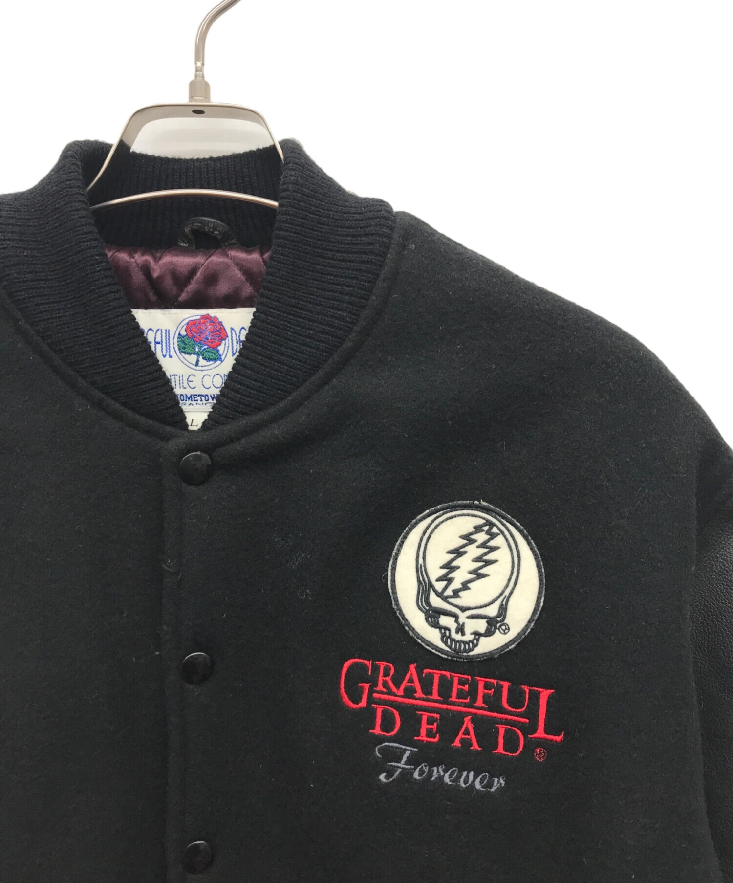 Grateful Dead スタジャン ブラック 中古・古着通販】Grateful Dead Forever (グレイトフル・デッド