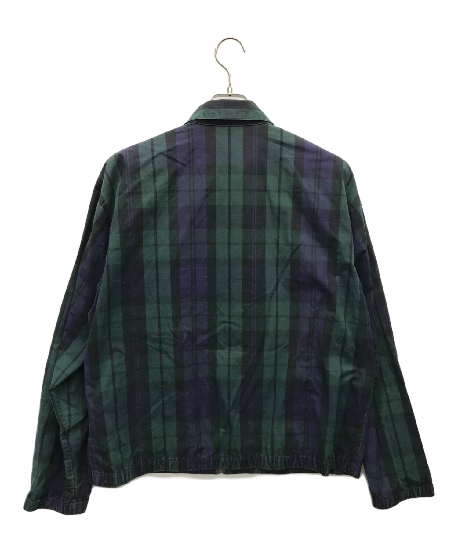 ポロバイラルフローレン スウィングトップ グリーン チェック Mサイズ 中古・古着通販】POLO RALPH LAUREN (ポロ・ラルフローレン