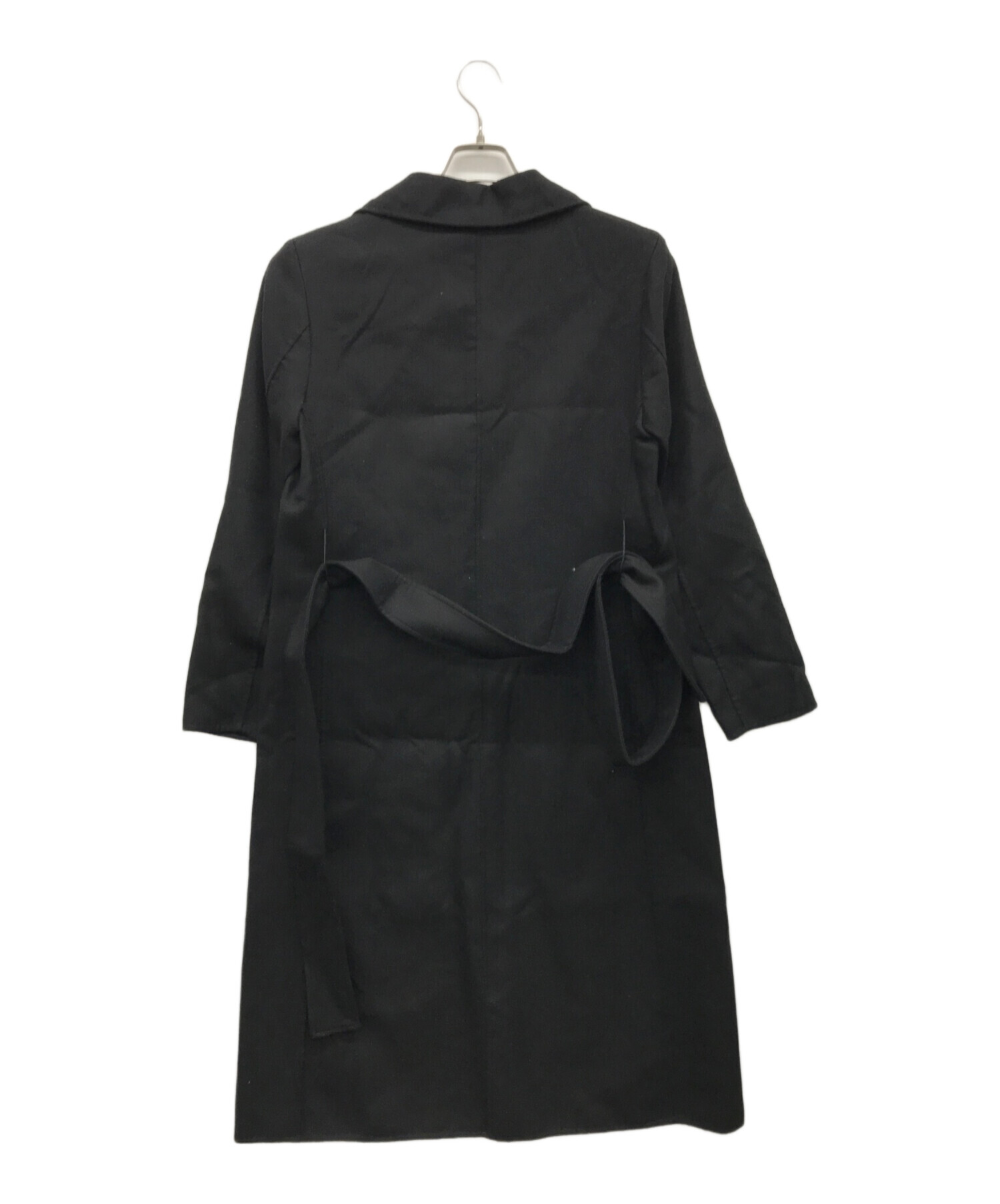 中古・古着通販】AMACA (アマカ) ウールコート ブラック サイズ