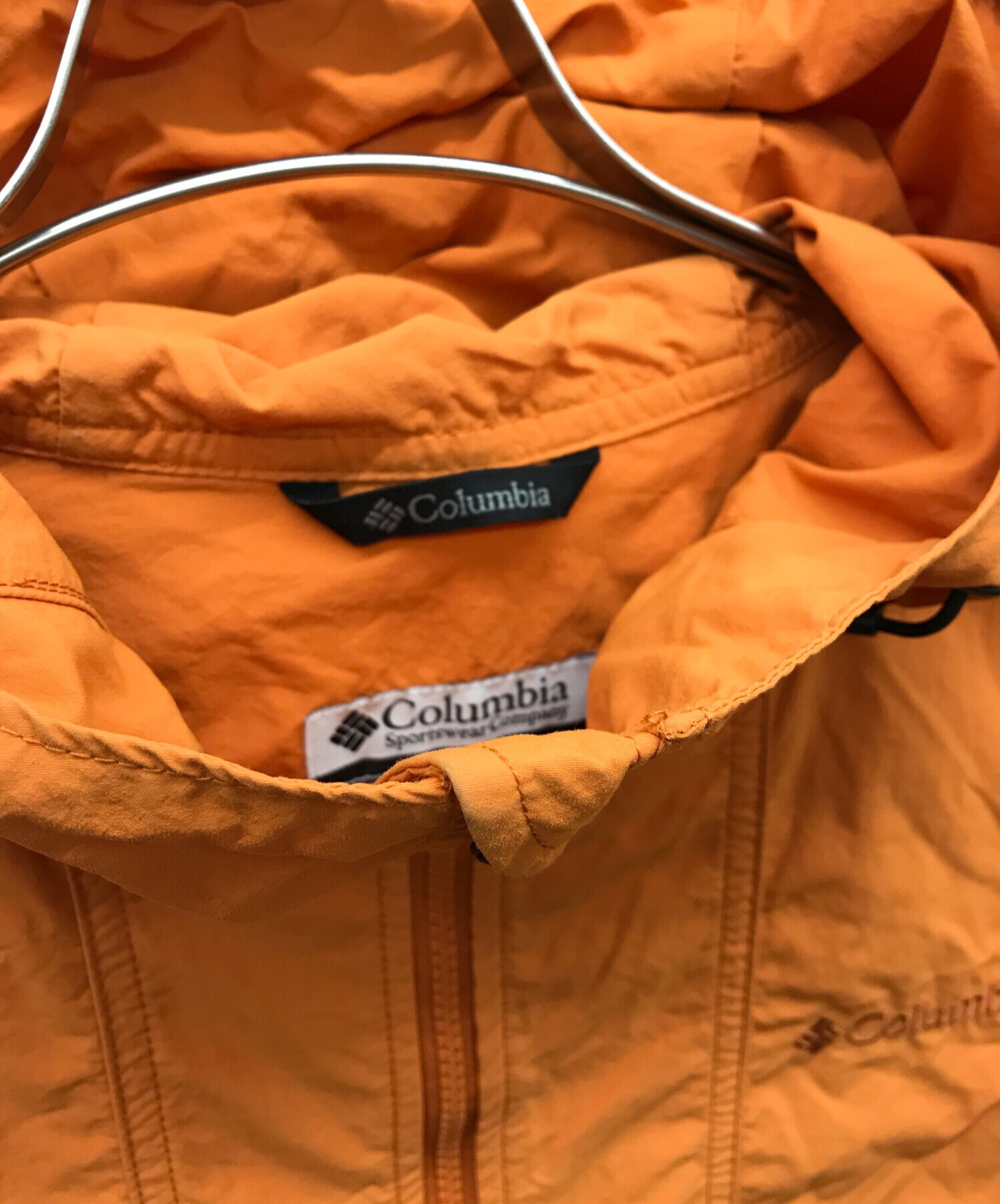 中古・古着通販】Columbia (コロンビア) ナイロンジャケット オレンジ