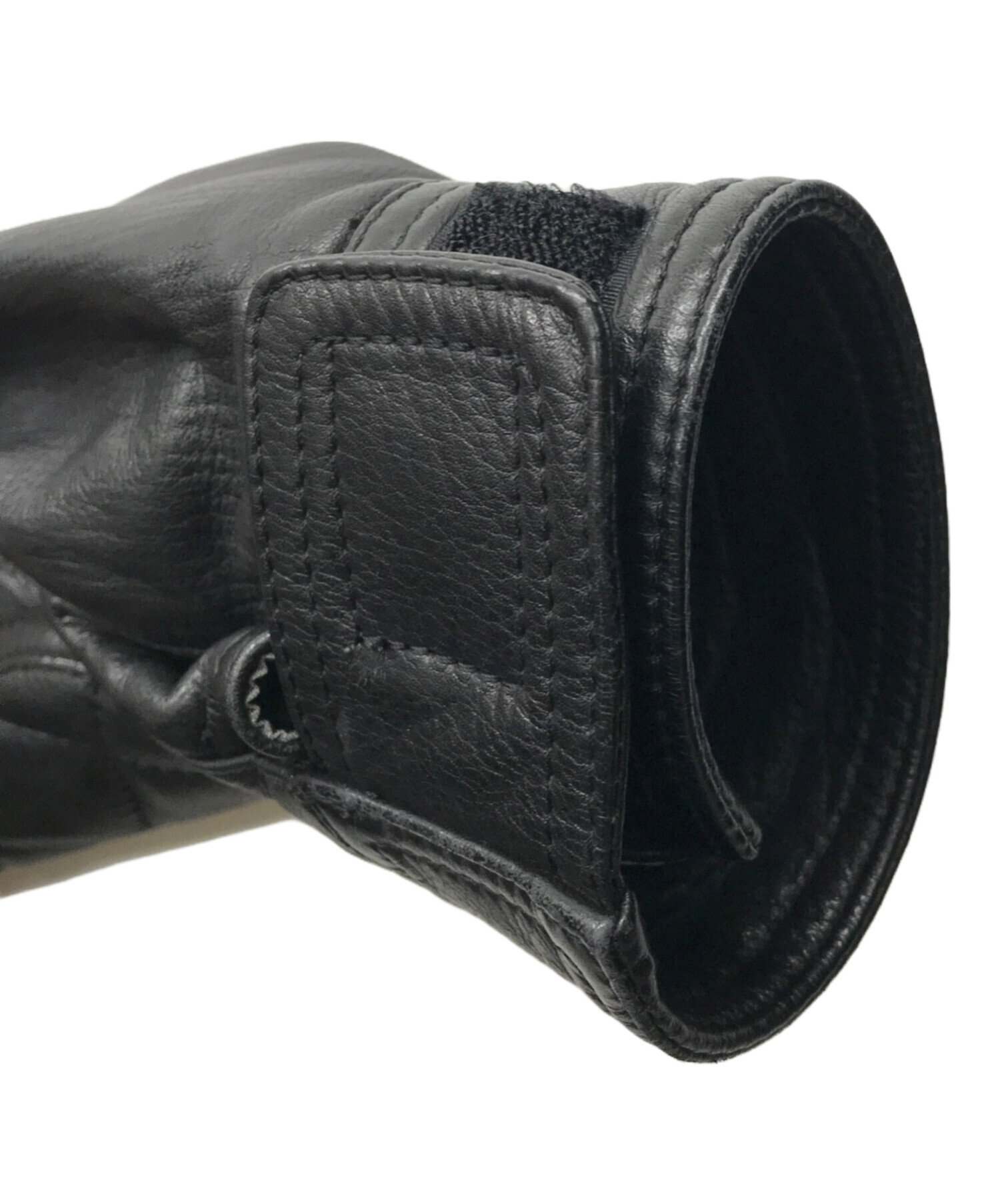 クシタニ　KUSHITANI ブラック レザージャケット　希少XLサイズ 中古・古着通販】KUSHITANI (クシタニ) レザージャケット