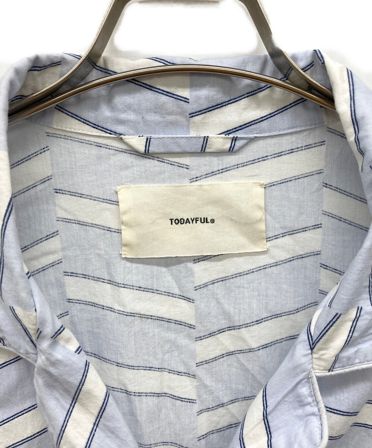 中古・古着通販】TODAYFUL (トゥデイフル) Geometric Pajamas Shirts 