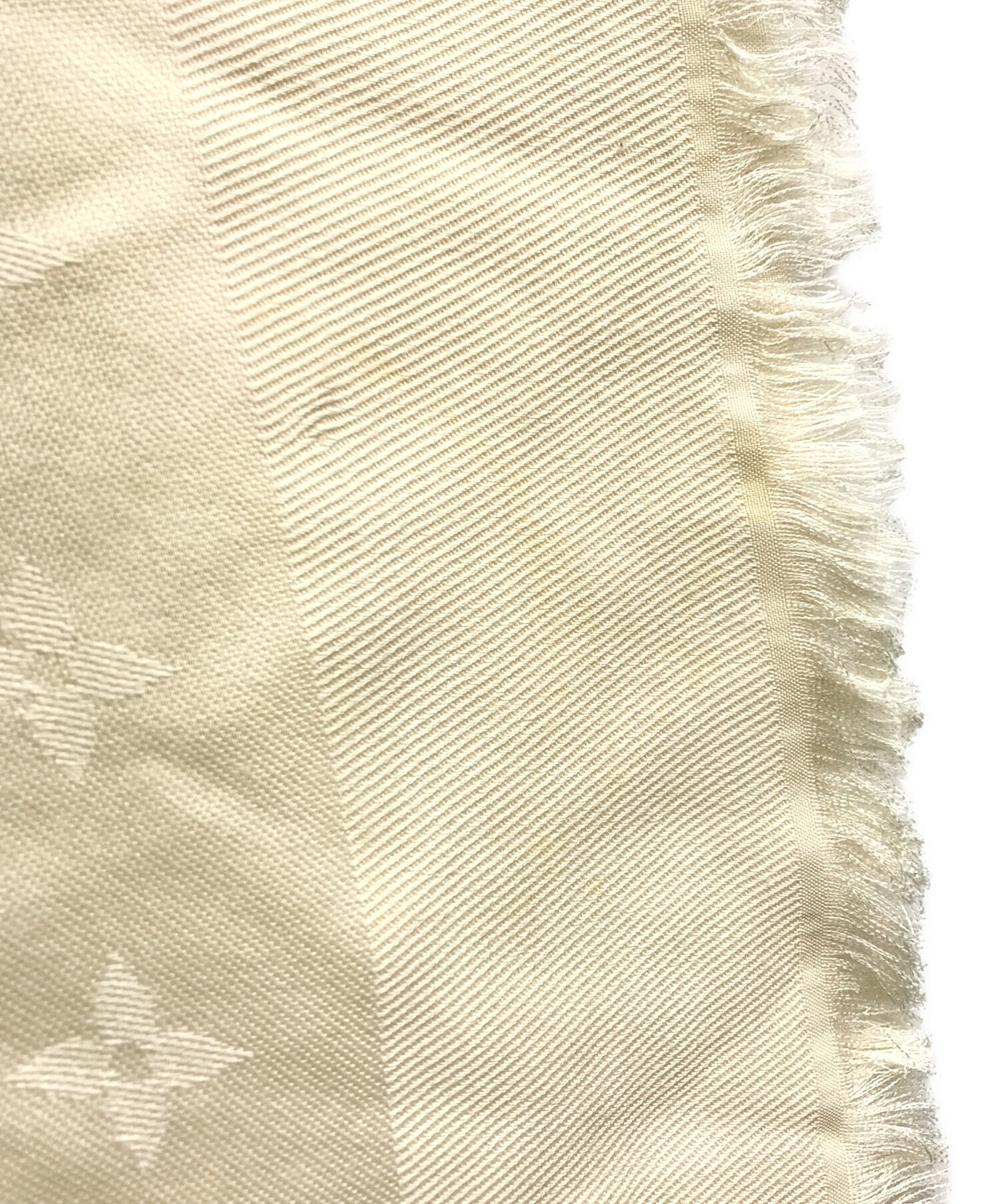 中古・古着通販】LOUIS VUITTON (ルイ ヴィトン) ストール アイボリー
