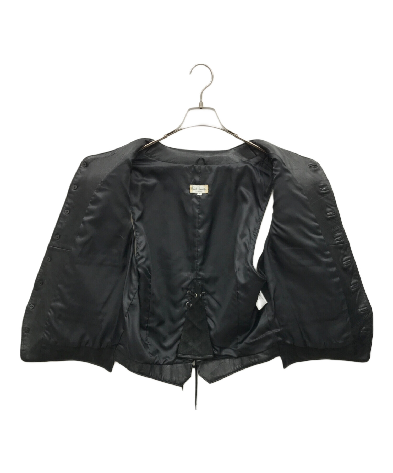 けんきょ　Paul Smith ポールスミス　羊レザーベスト 楽天市場】極美品△Paul Smith ポールスミス メッシュデザイン