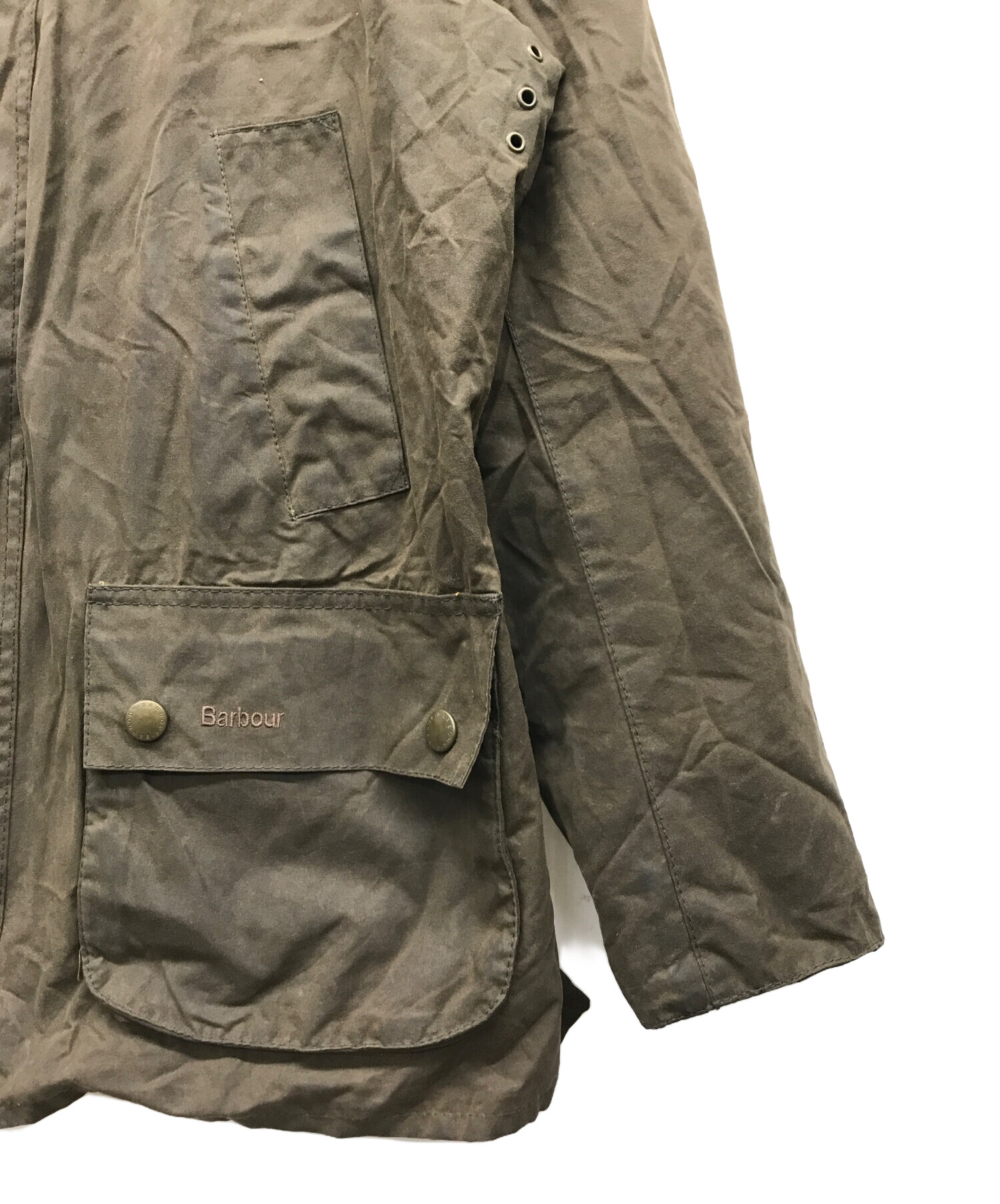 中古・古着通販】Barbour (バブアー) ASHBY WAX JACKET オリーブ