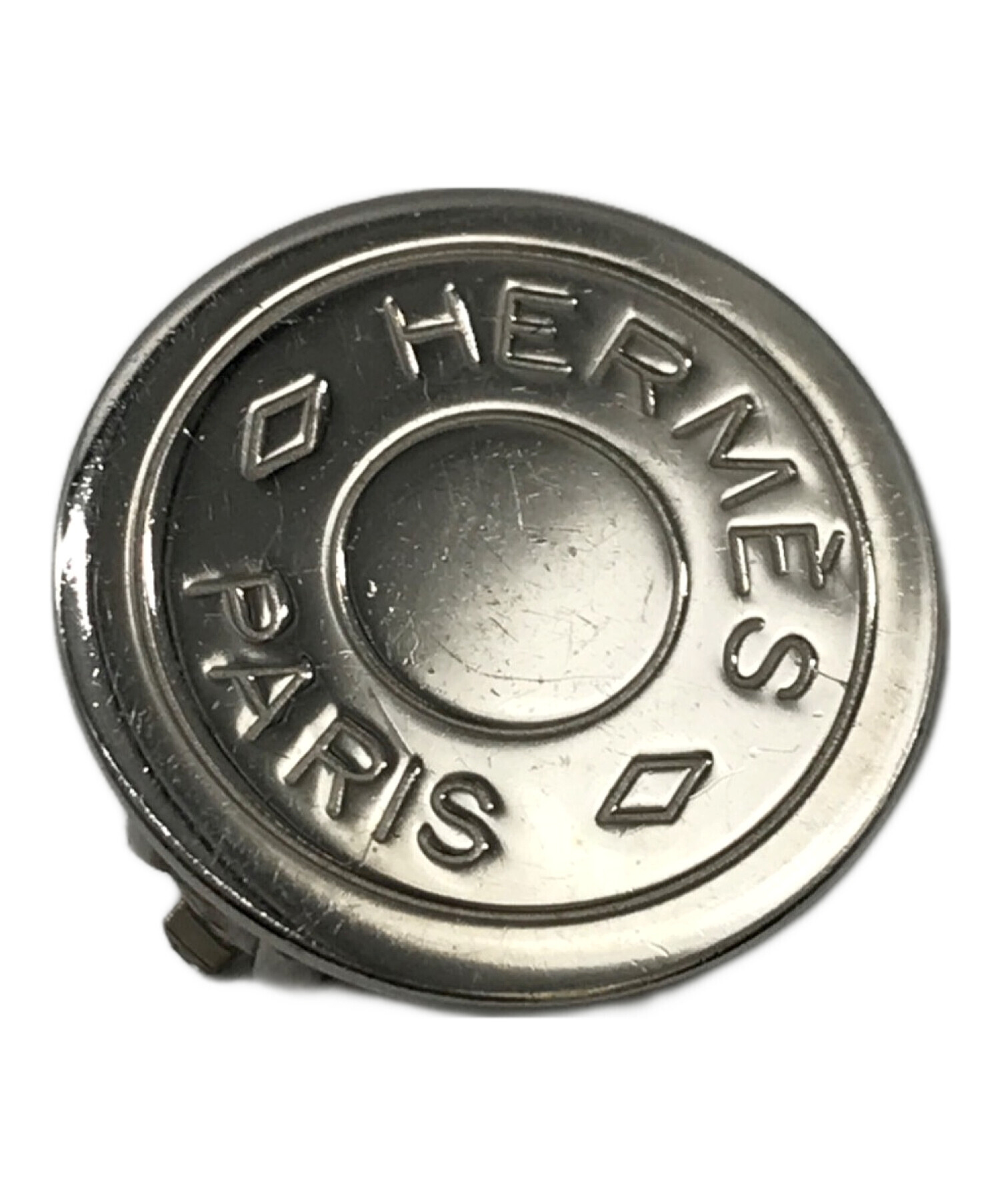 中古・古着通販】HERMES (エルメス) セリエイヤリング シルバー 