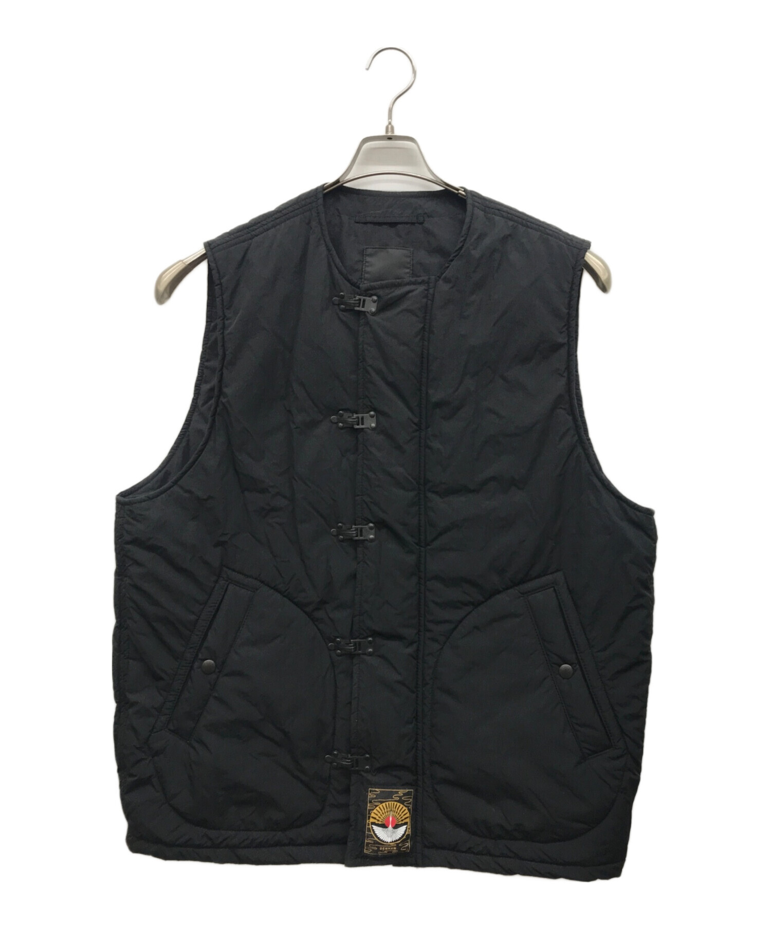 中古・古着通販】Denham (デンハム) 中綿ベスト ブラック サイズ