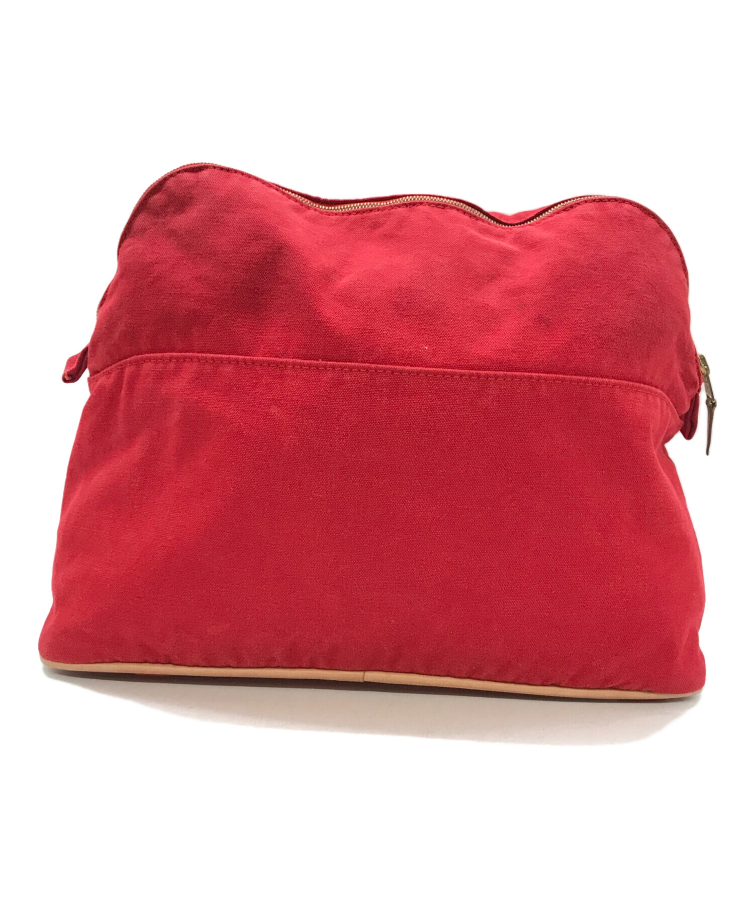 エルメス HERMES ボリードポーチ ミニミニ 赤 キャンバス 美品 未使用 展示品】エルメス HERMES ボリード 16 ミニミニ コスメ 化粧