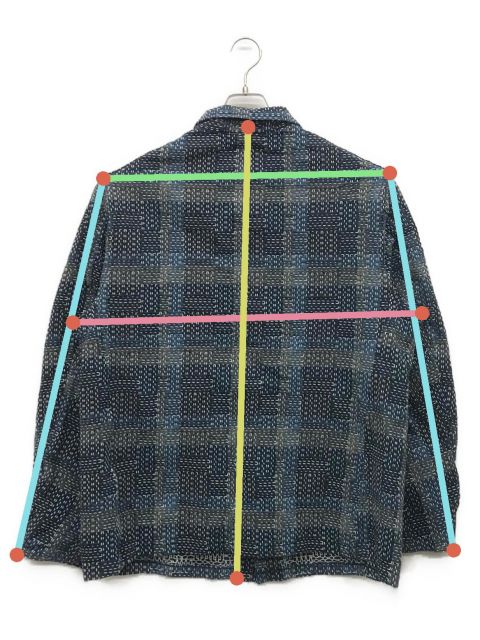 STUDIO D'ARTISAN ステュディオ・ダ・ルチザン　刺し子カバーオール STUDIO D'ARTISAN ステュディオ・ダ・ルチザン 刺し子