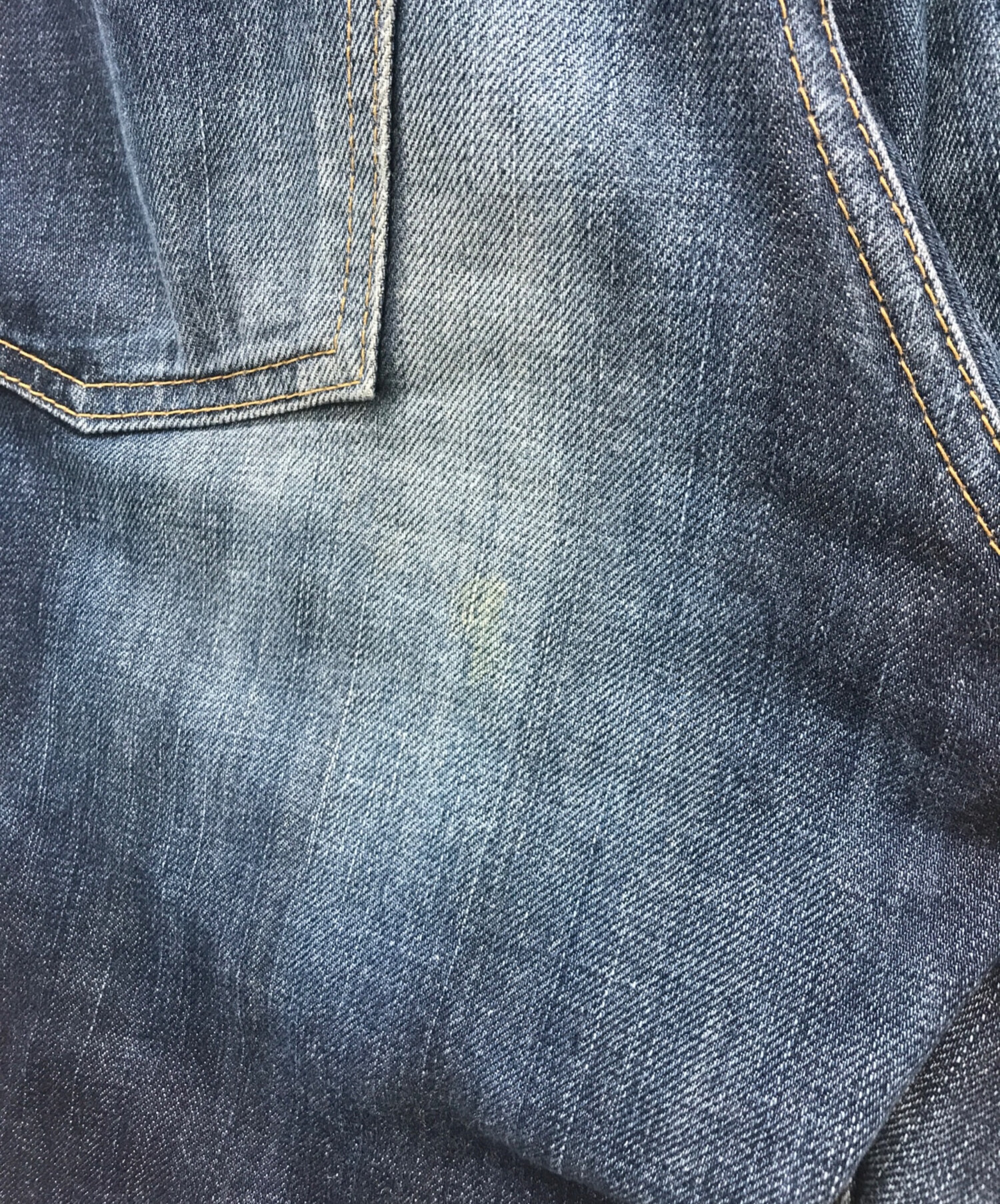 中古・古着通販】WTAPS (ダブルタップス) リペア加工デニムパンツ