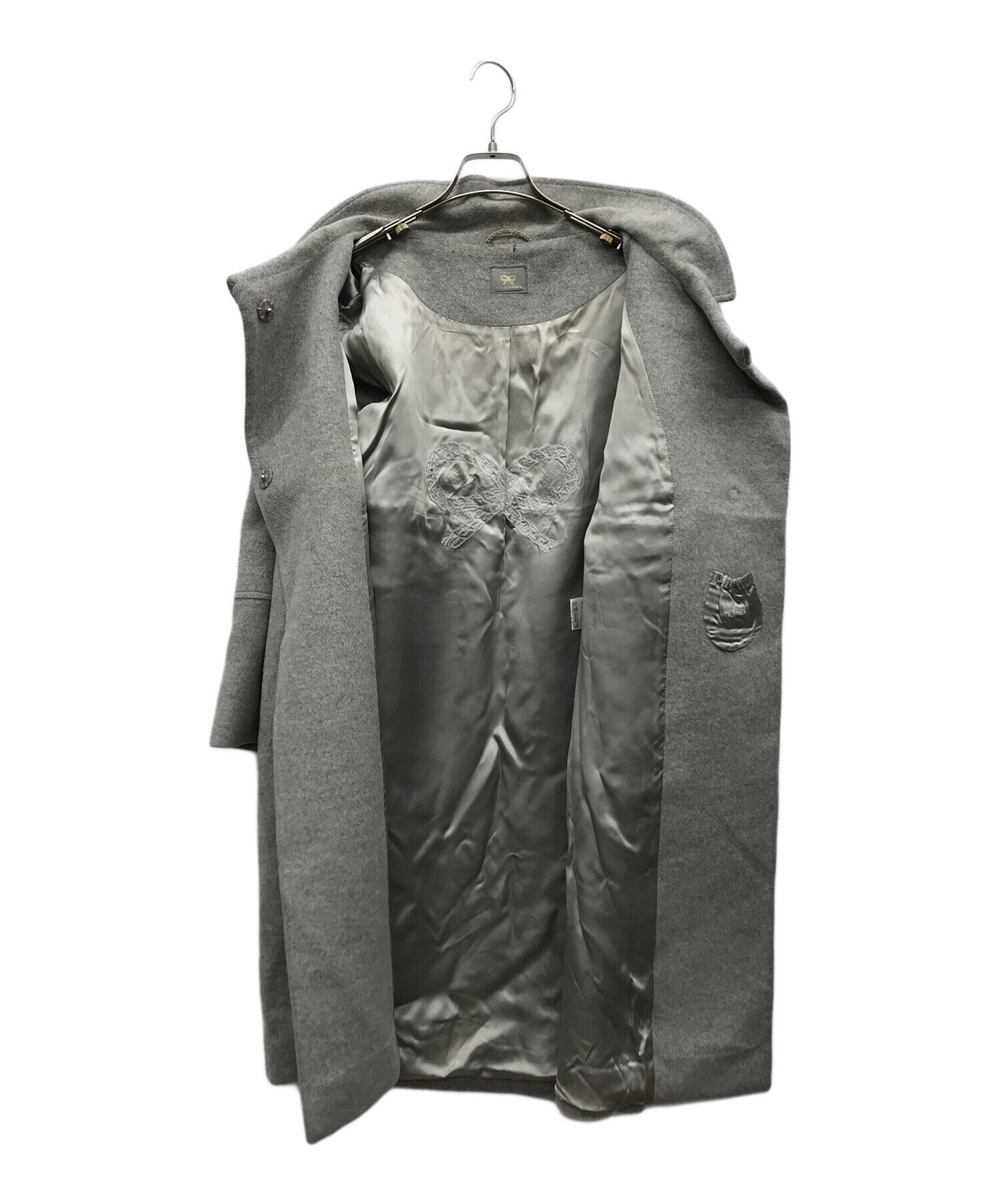 中古・古着通販】ANYA HINDMARCH (アニヤハインドマーチ) ウールコート