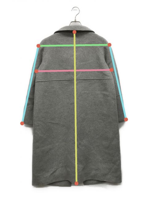 中古・古着通販】ANYA HINDMARCH (アニヤハインドマーチ) ウールコート