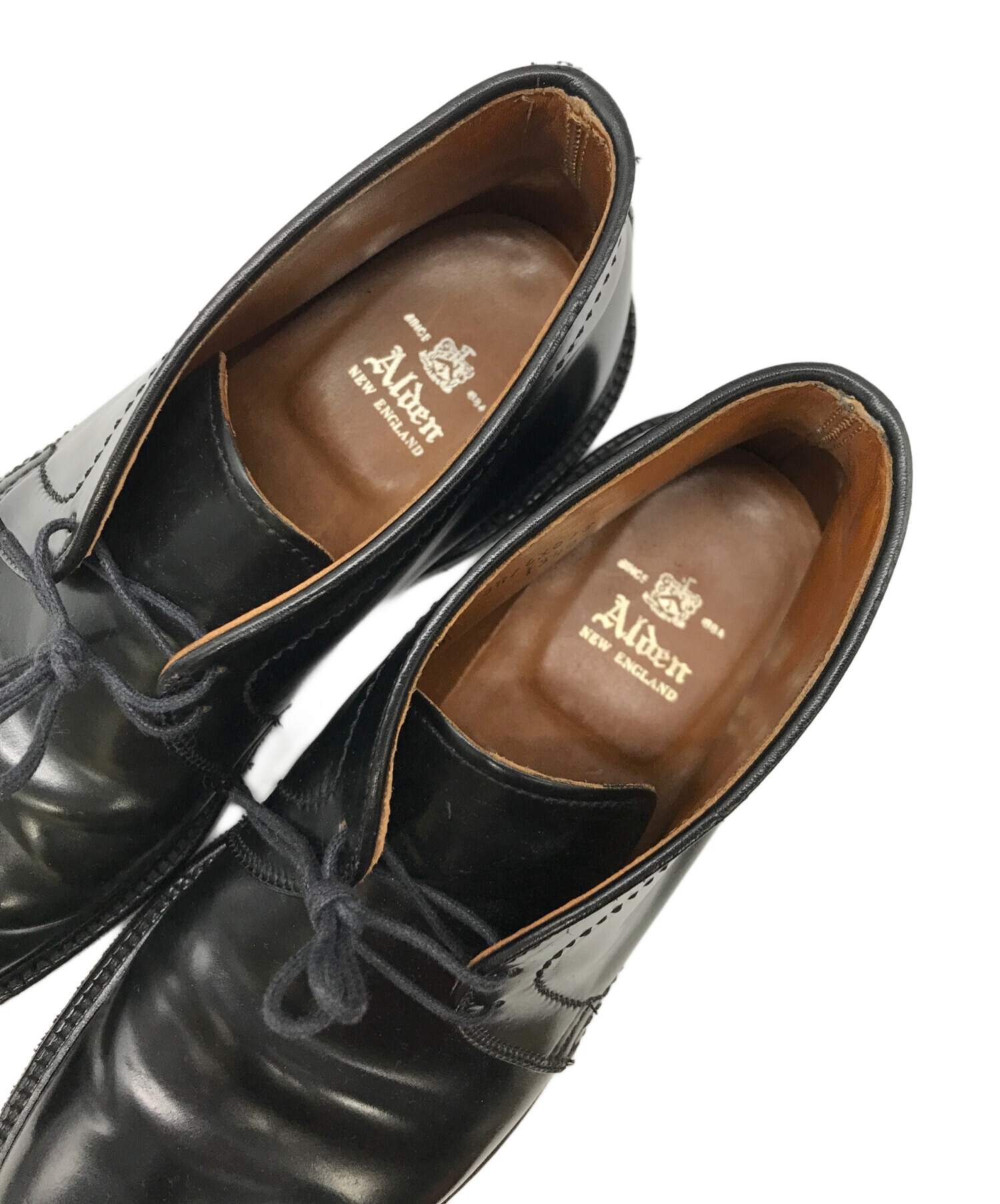 中古・古着通販】Alden (オールデン) チャッカーブーツ ブラック