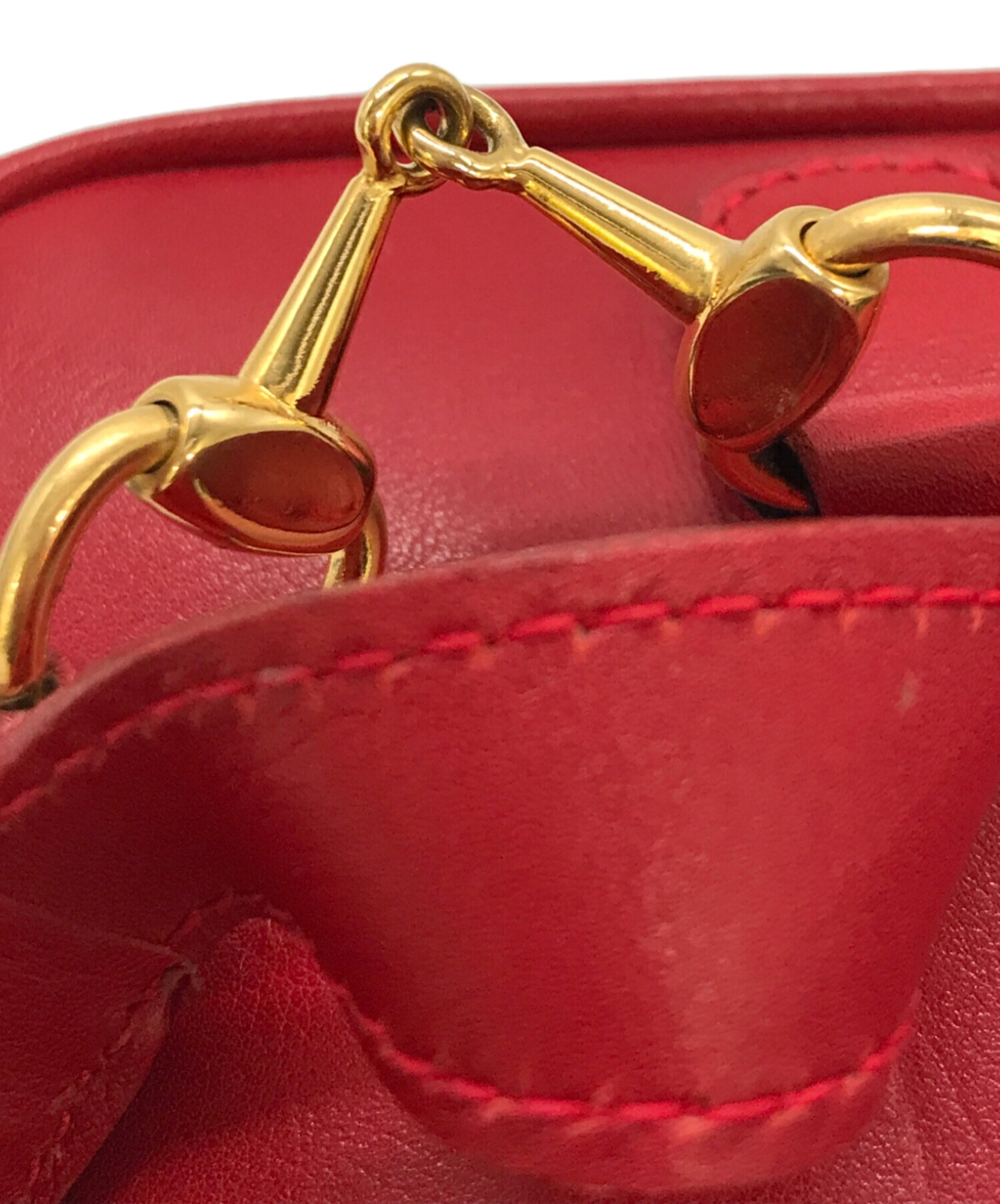 中古・古着通販】GUCCI (グッチ) ホースビット バニティ バッグ