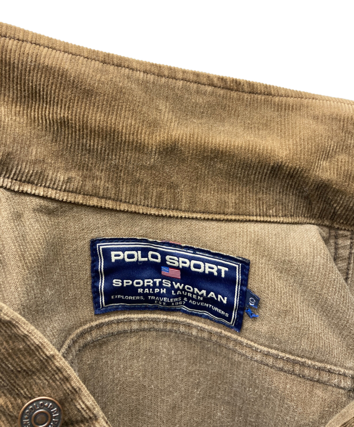 中古・古着通販】POLO SPORT (ポロスポーツ) コーデュロイジャケット 