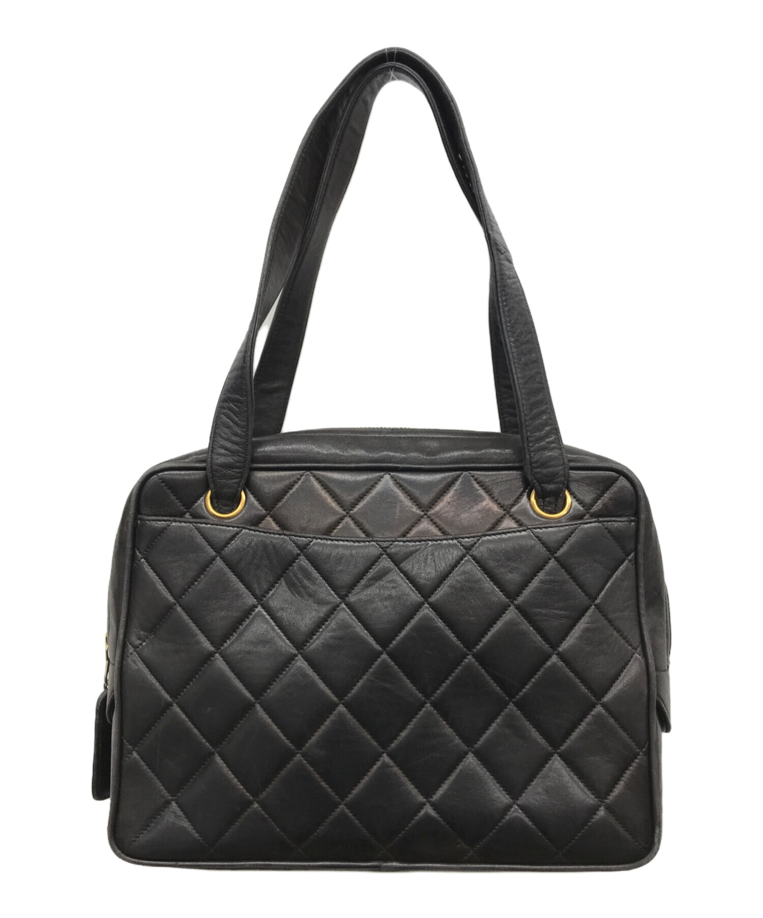 中古・古着通販】CHANEL (シャネル) レザーショルダーバッグ