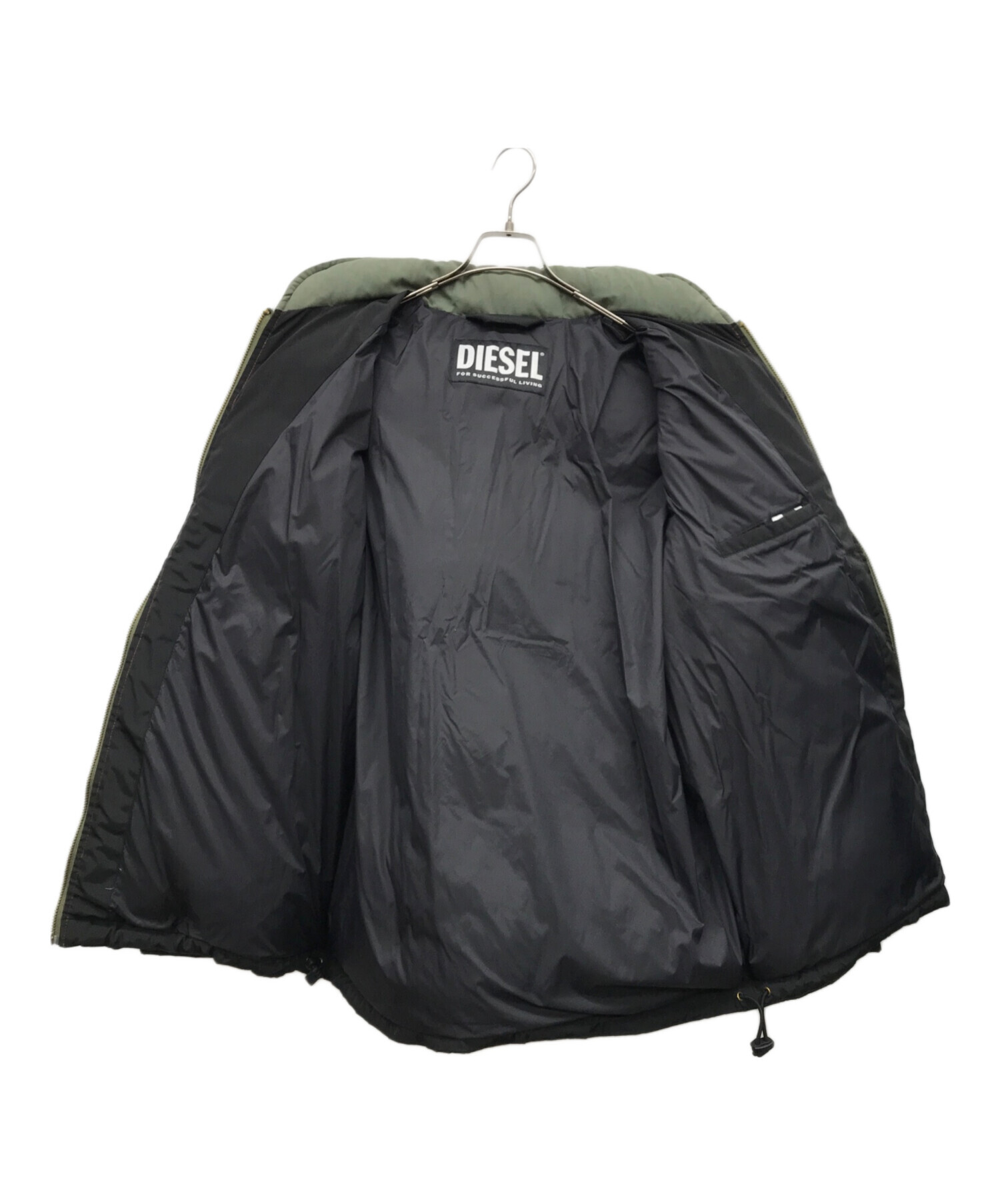 中古・古着通販】DIESEL (ディーゼル) ダウンジャケット マルチカラー 