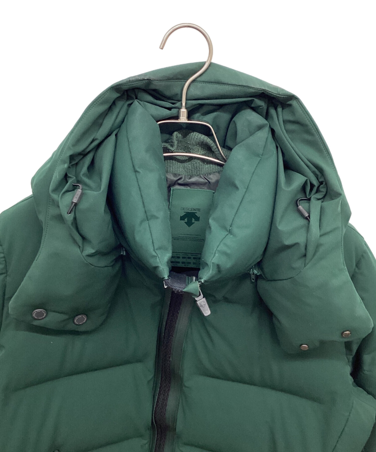 中古・古着通販】DESCENTE (デサント) 水沢ダウンジャケット グリーン