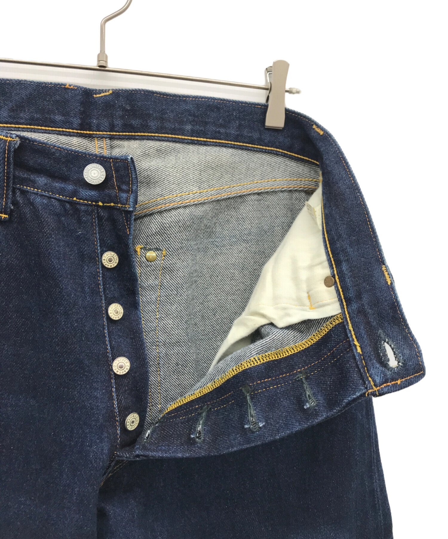 中古・古着通販】EVISU (エビス) No.2 鯛釣りパッチデニムパンツ