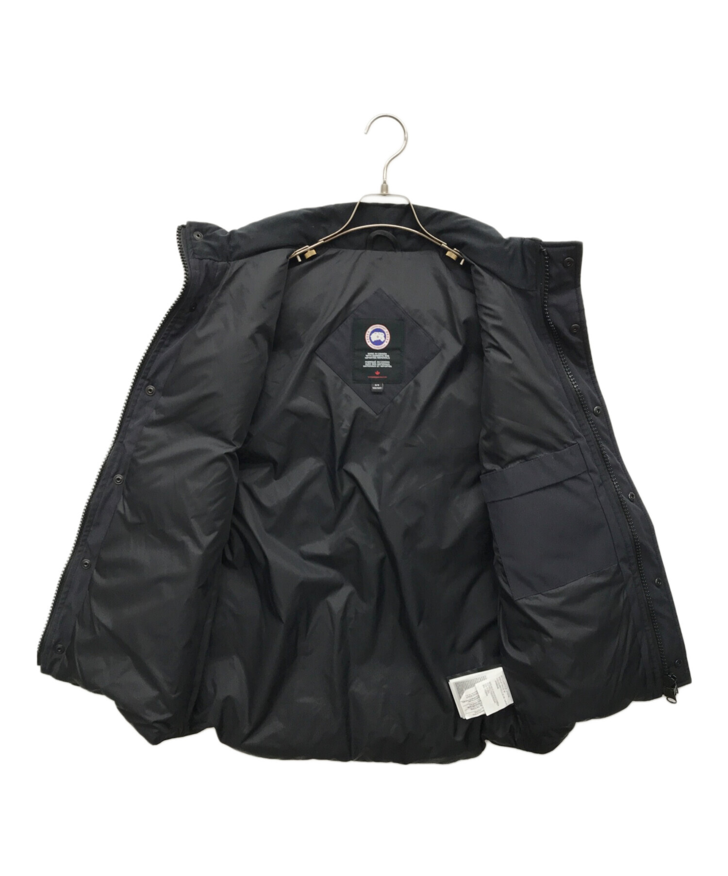 中古・古着通販】CANADA GOOSE (カナダグース) ダウンベスト ネイビー