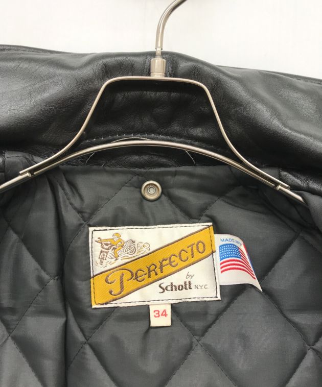 中古・古着通販】Schott (ショット) ダブルライダースジャケット