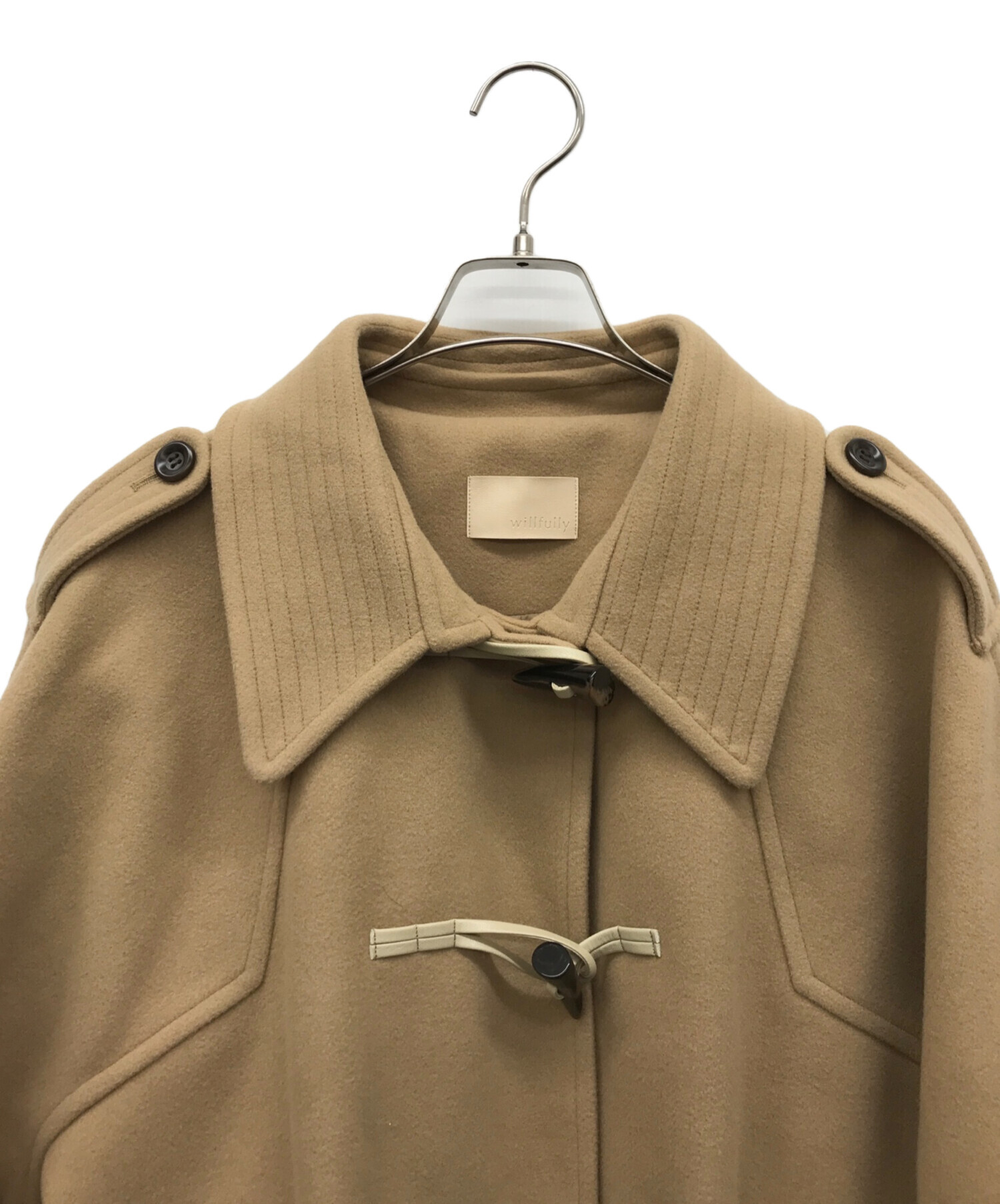 中古・古着通販】willfully (ウィルフリー) ダッフルコート ブラウン