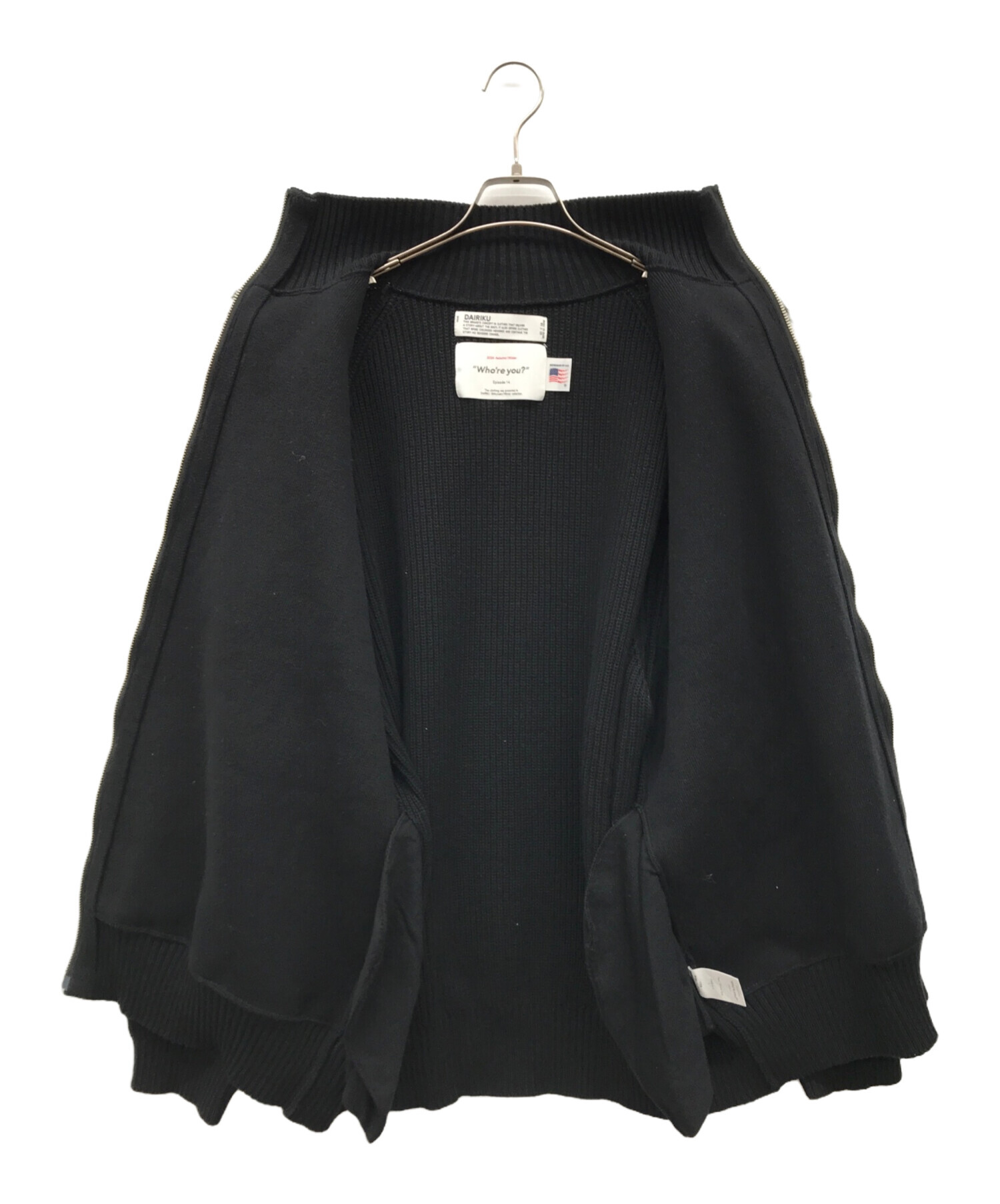 DAIRIKU 24AW BEAR DRIVERS KNIT ダイリク Bear Drivers Knit ニット 