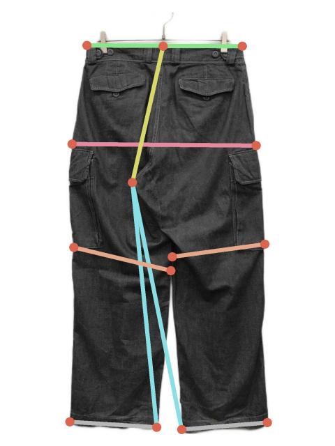 J.S stead(JOURNAL STANDARD STEAD) / カーゴパンツ/M/コットン/BLK/24-030-470-1370-3-0 中古・古着通販】J.S HOMESTEAD (ジャーナルスタンダード ホーム