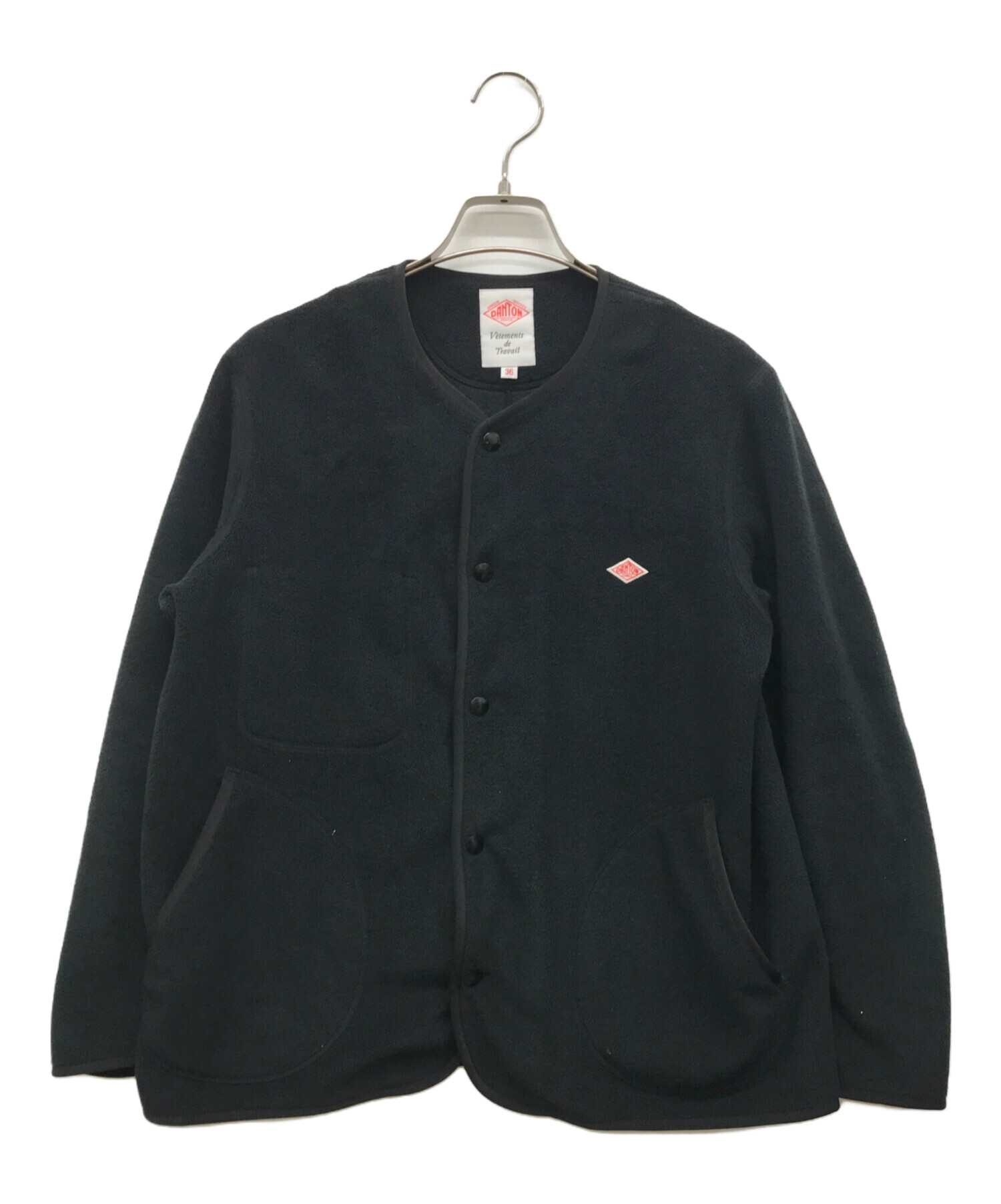 中古・古着通販】DANTON (ダントン) フリースジャケット ブラック