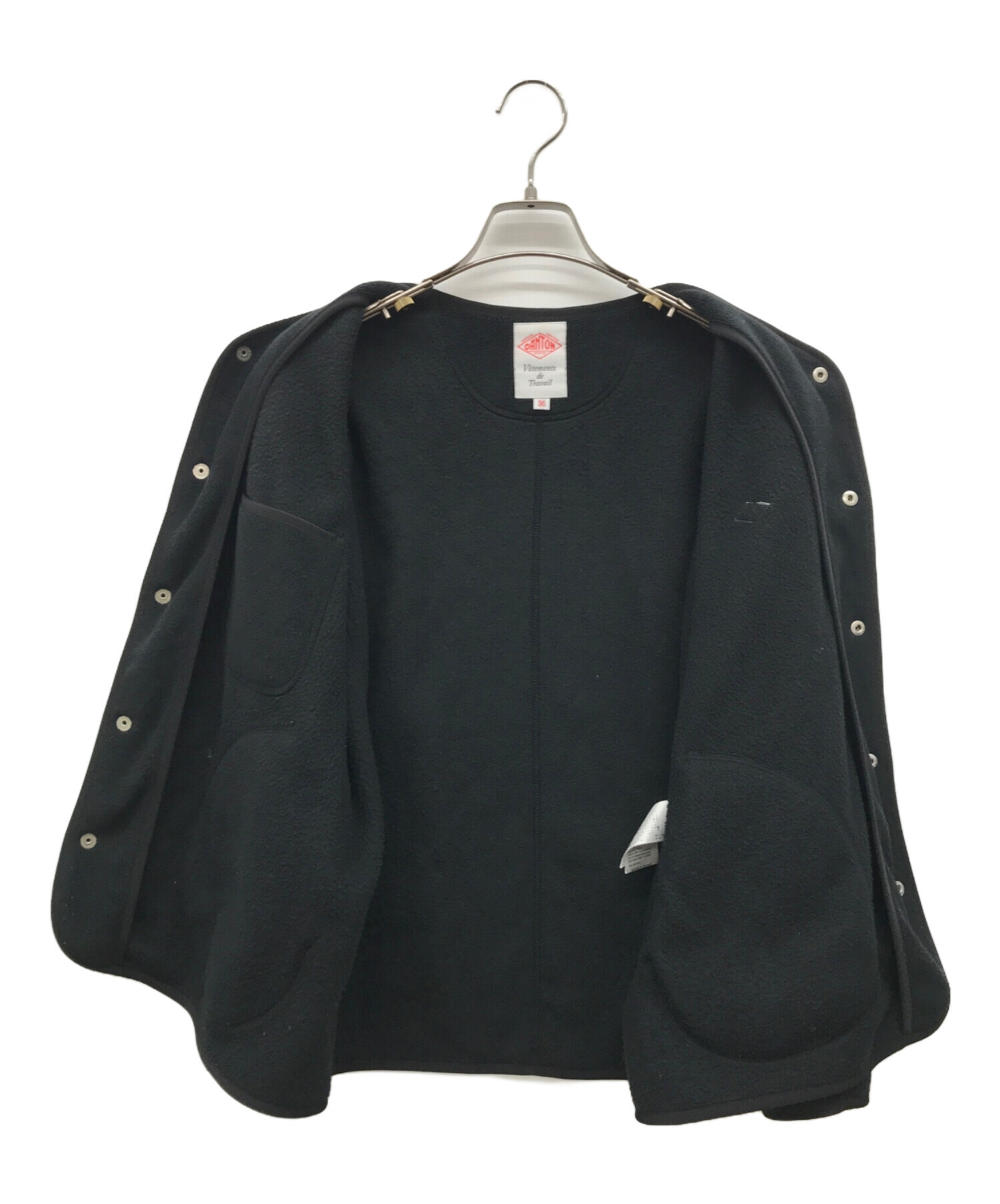 中古・古着通販】DANTON (ダントン) フリースジャケット ブラック