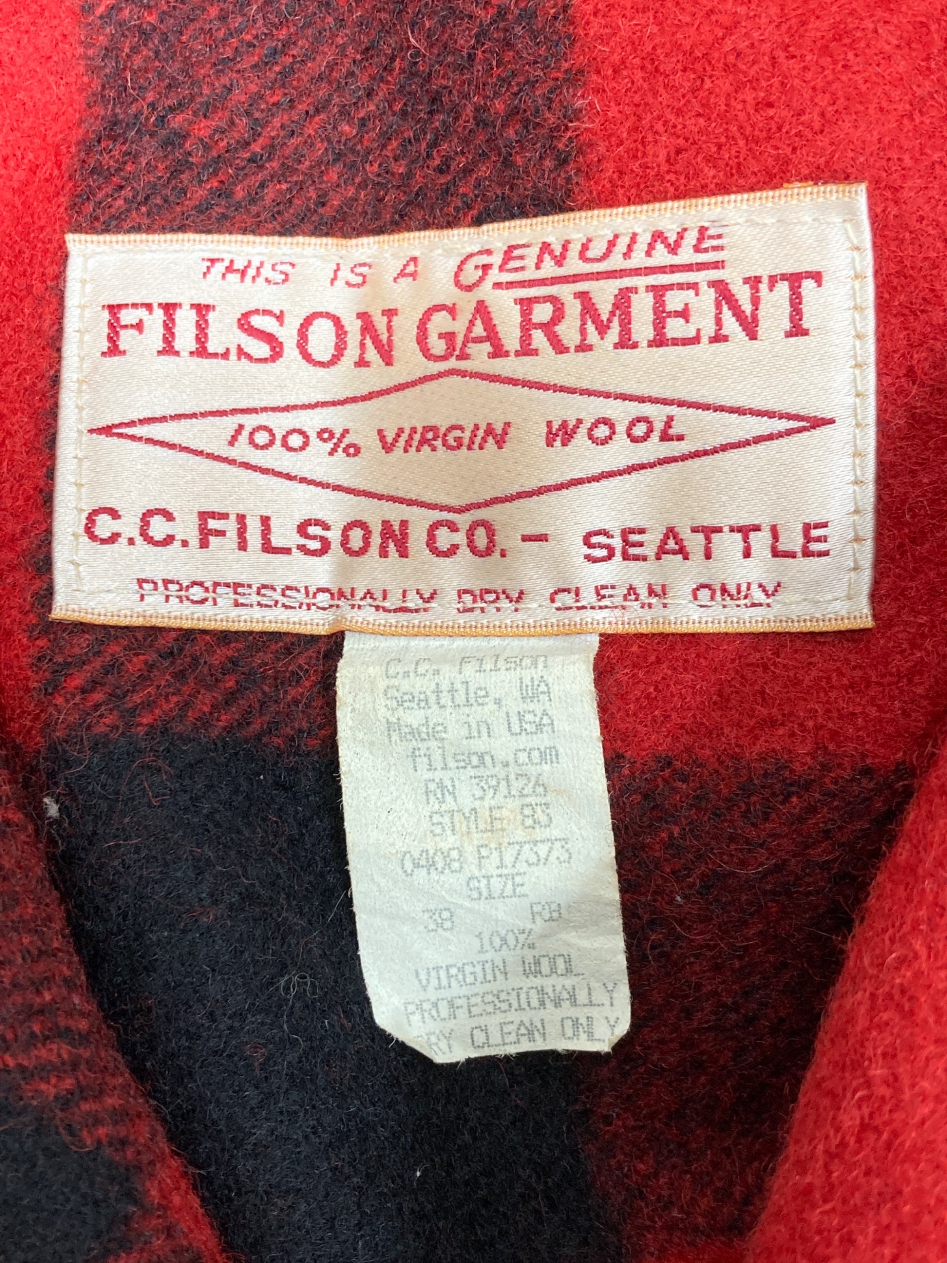 フィルソン　カバーオール　レッドレーベル　サイズ38 フィルソン カバーオール レッドレーベル サイズ38 楽天市場】filson