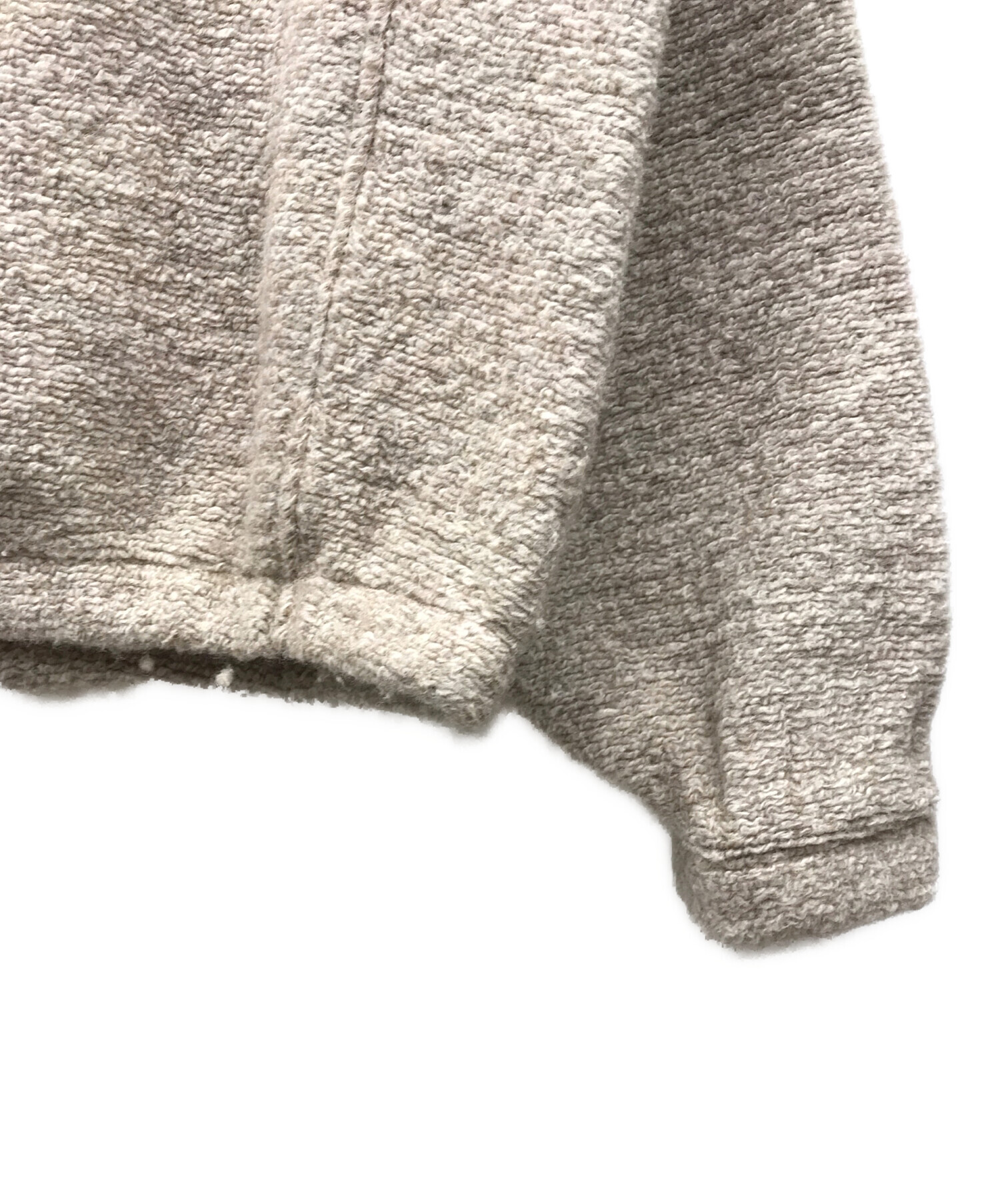 中古・古着通販】stussy (ステューシー) WOOL BLEND SHERPA MOCK NECK