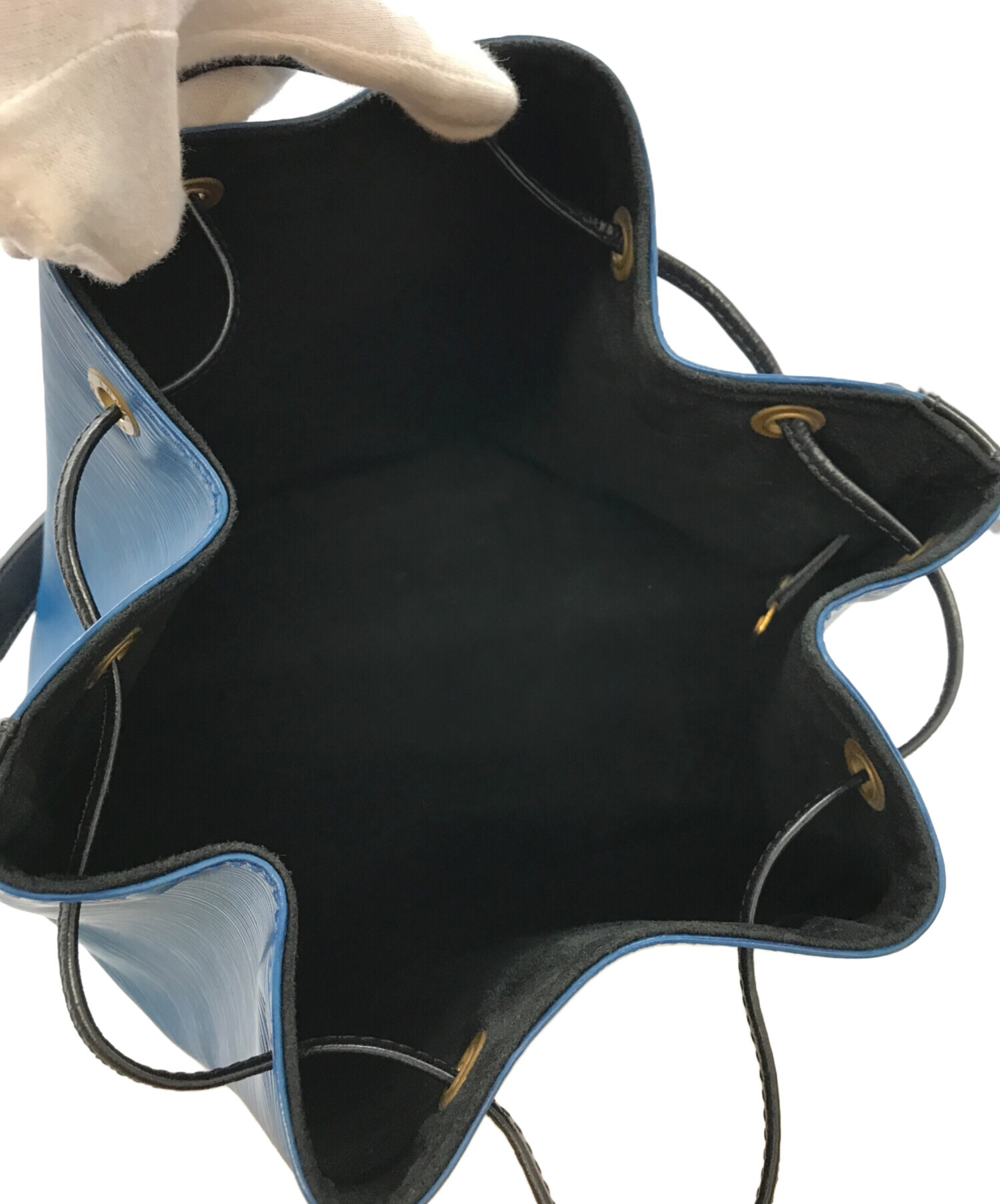 中古・古着通販】LOUIS VUITTON (ルイ ヴィトン) バッグ ブルー