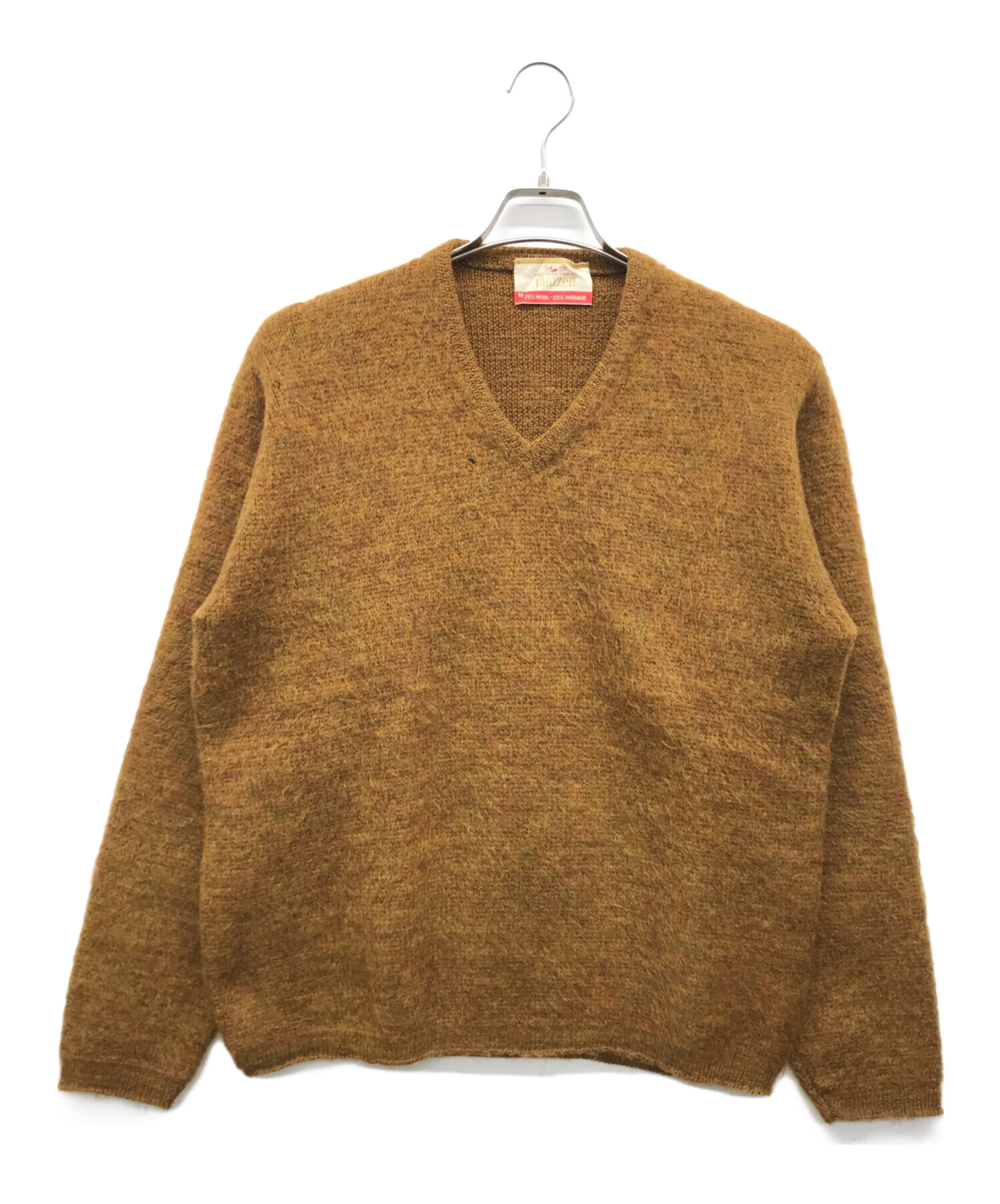 中古・古着通販】JANTZEN (ジャンセン) ニット ブラウン サイズ:M 
