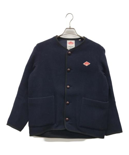中古・古着通販】DANTON (ダントン) ノーカラージャケット ネイビー