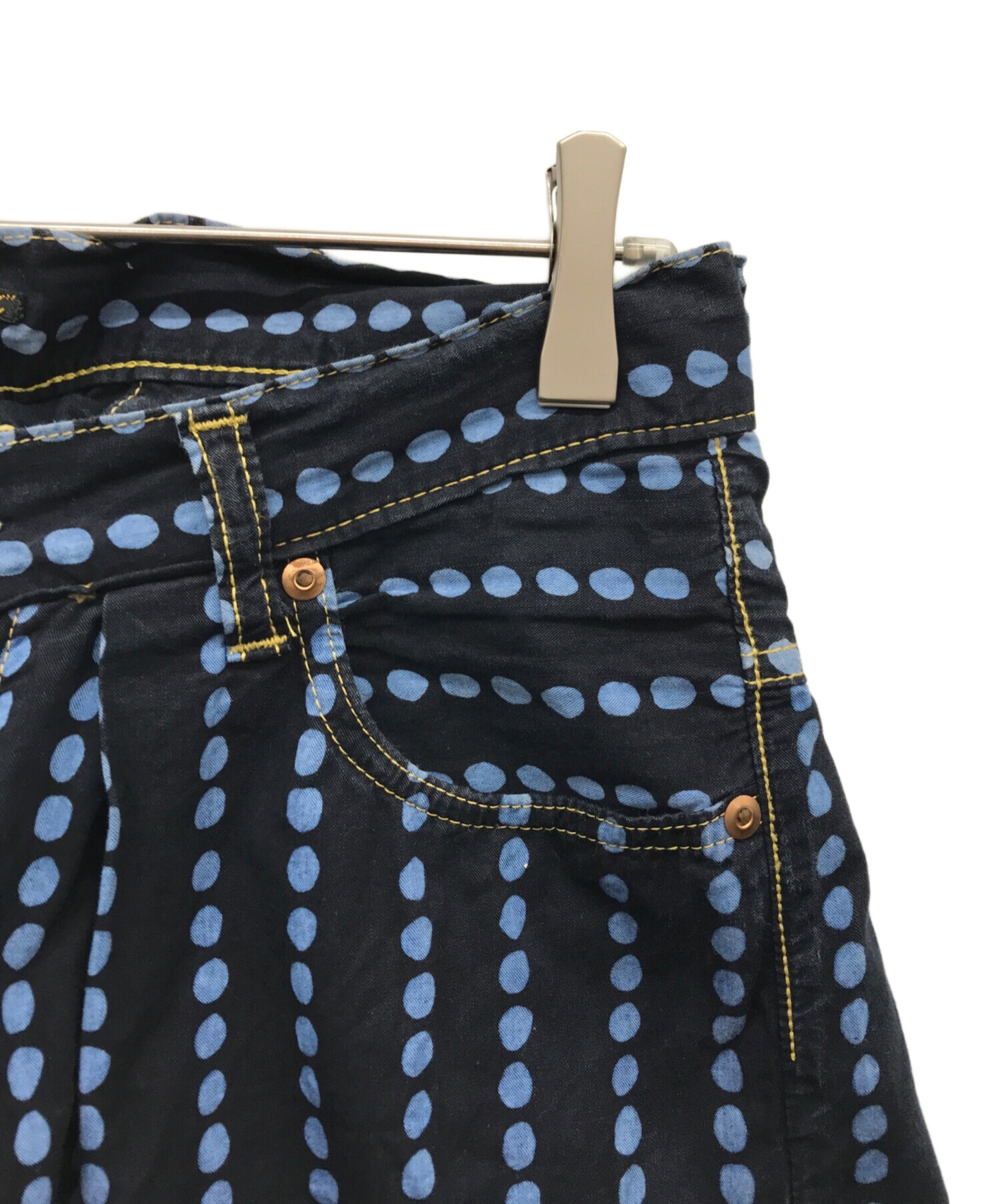 中古・古着通販】KAPITAL (キャピタル) 袴パンツ ブルー サイズ:33