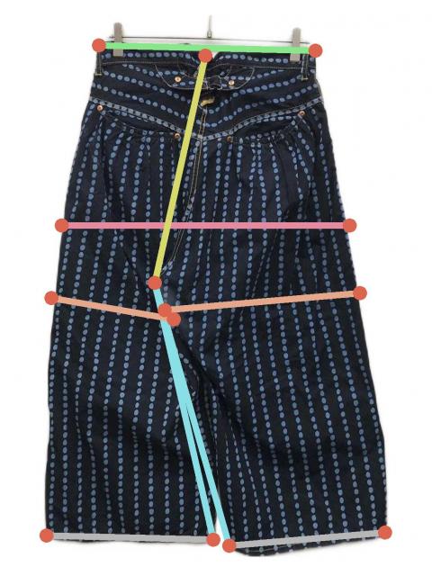 中古・古着通販】KAPITAL (キャピタル) 袴パンツ ブルー サイズ:33