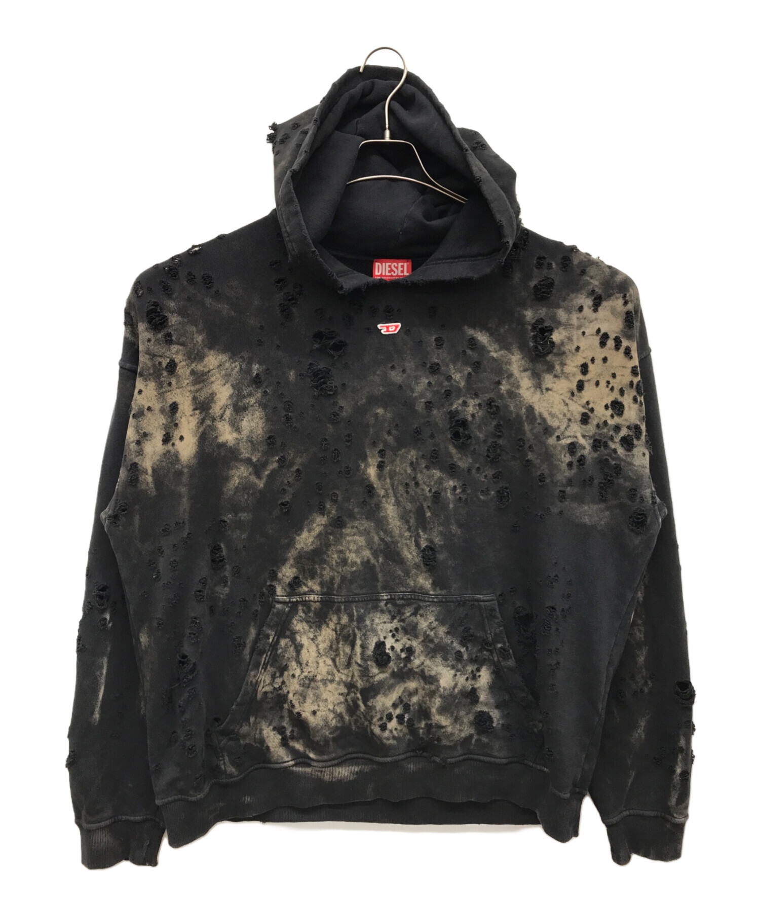 中古・古着通販】DIESEL (ディーゼル) S-BOXT-HOOD-N9 ブラック サイズ