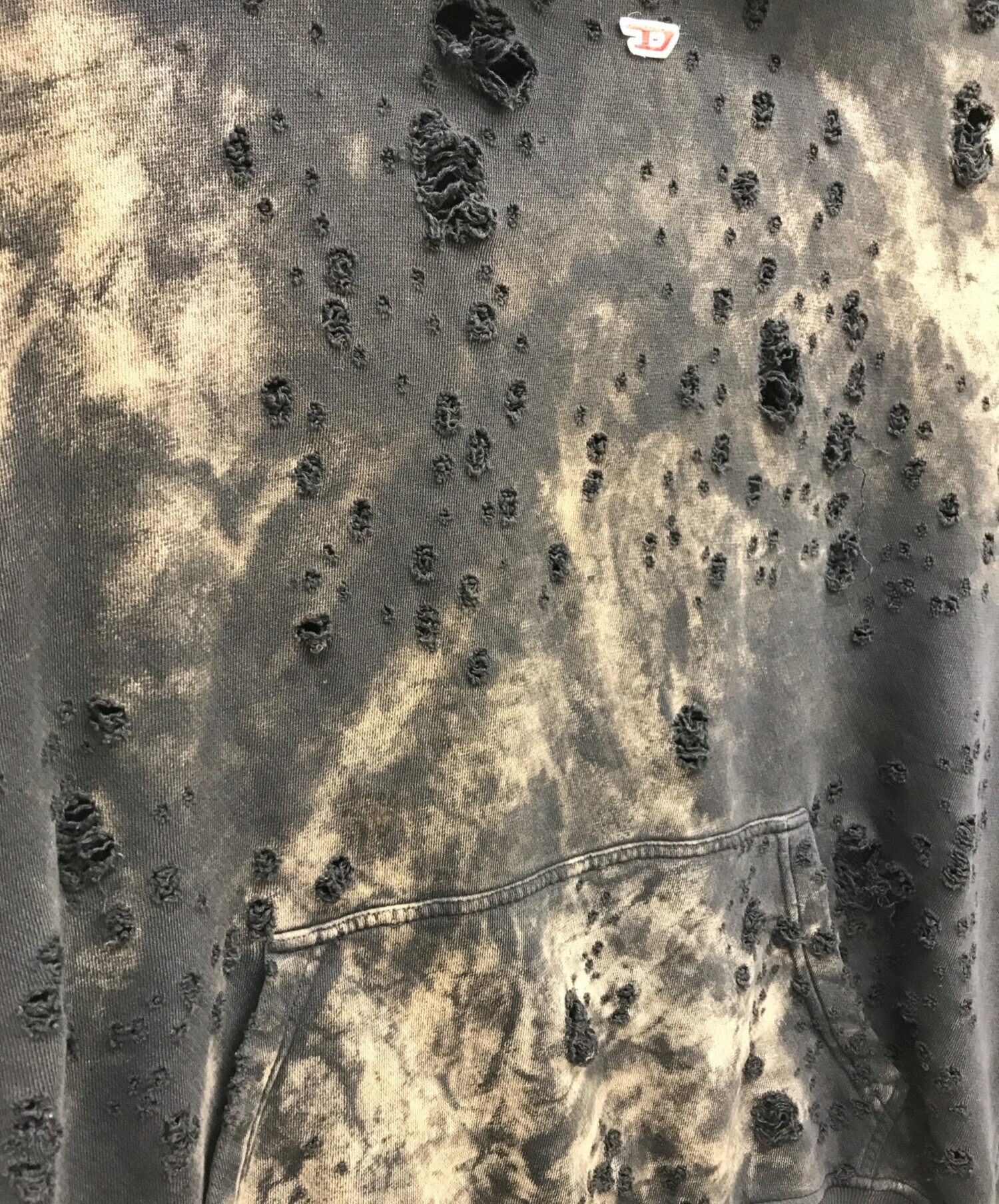 中古・古着通販】DIESEL (ディーゼル) S-BOXT-HOOD-N9 ブラック サイズ 